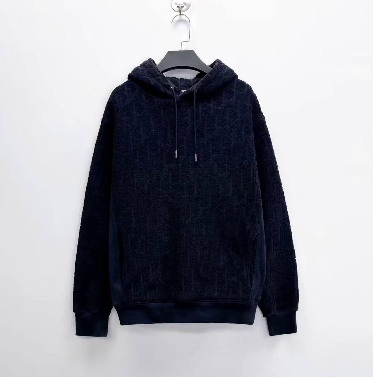 Dior Dior Oblique terry cloth hoodie with monogram and all-over Size US S / EU 44-46 / 1 - 1 Thumbnail