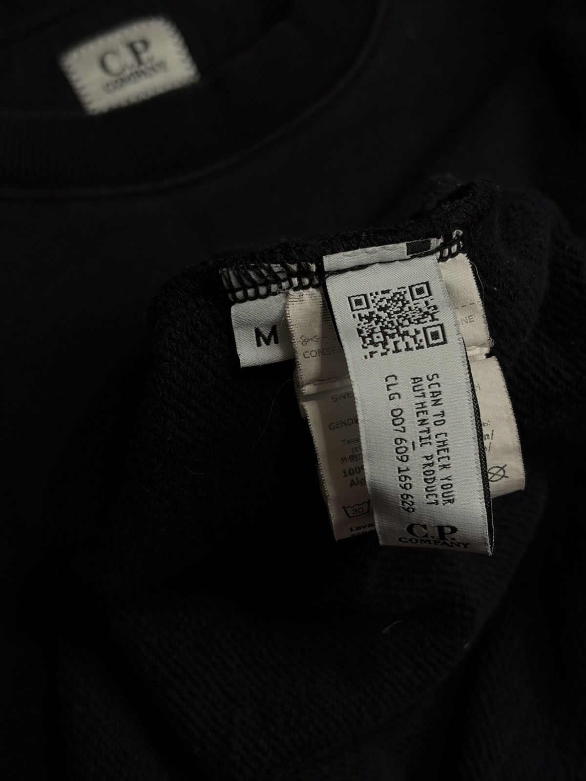 C.P. Company CP COMPANY DIAGONAL RAISED FLEECE CREWNECK Size US M / EU 48-50 / 2 - 6 Thumbnail