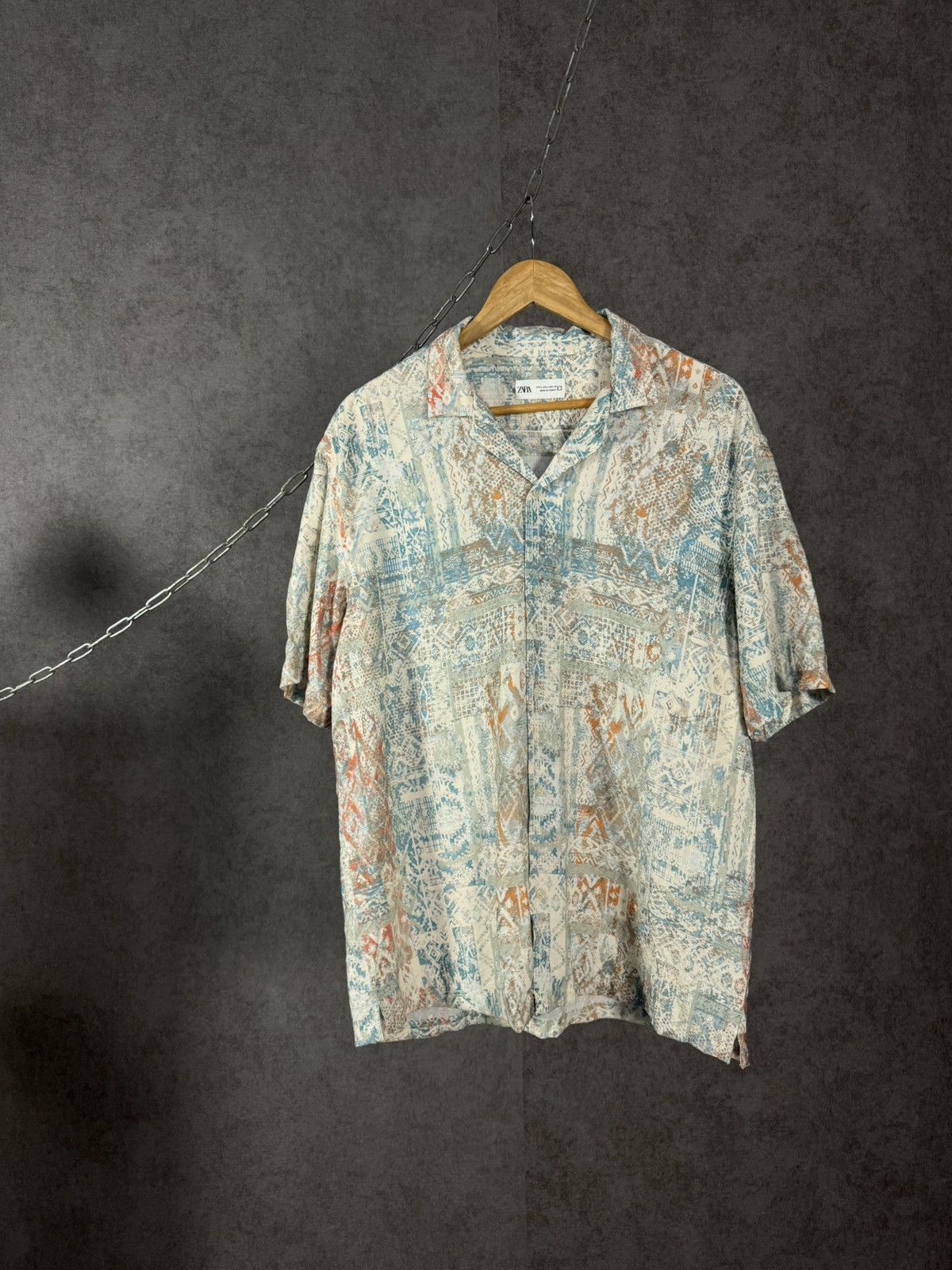 Zara Zara Man art crazy hawaiian shirt Size US L / EU 52-54 / 3 - 1 Thumbnail