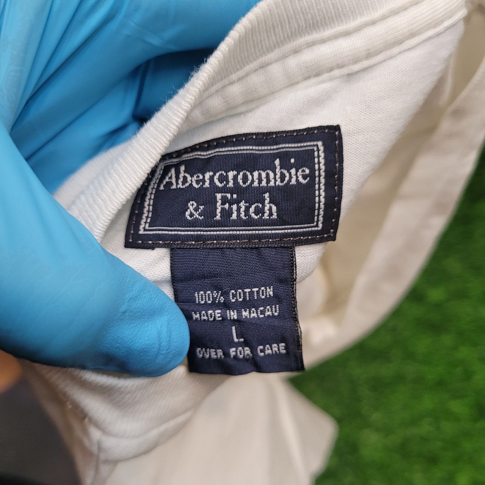 Abercrombie & Fitch VTG 90s Abercrombie & Fitch Baby Tee Womens L Cropped Boxy Size L / US 10 / IT 46 - 5 Thumbnail