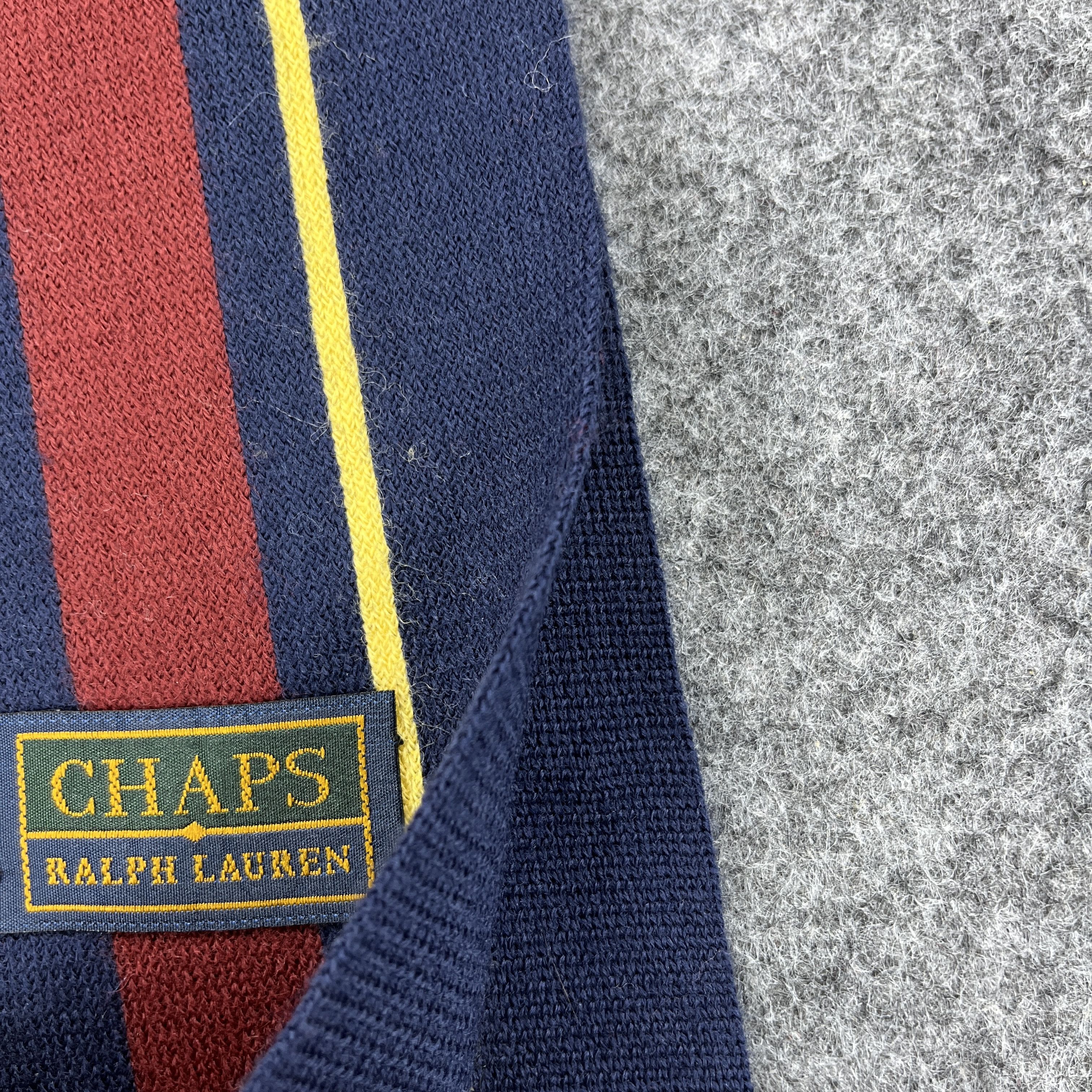 Chaps Ralph Lauren × Vintage Chaps Ralph Lauren Scarf / Muffler / Neckwear T1555 Size ONE SIZE - 8 Thumbnail