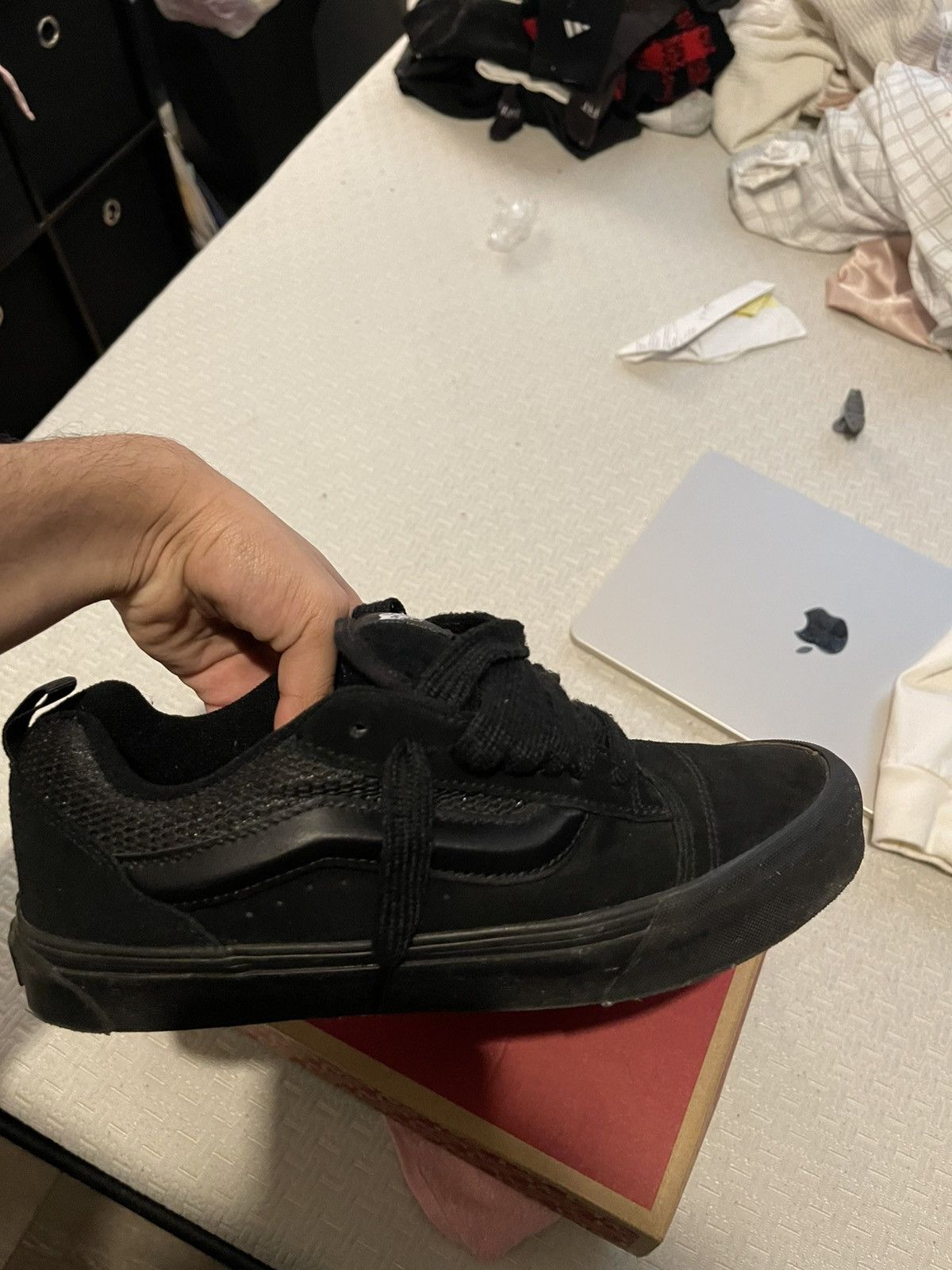 Vans × Vintage Black chunky vans Size US 9 / EU 42 - 4 Thumbnail