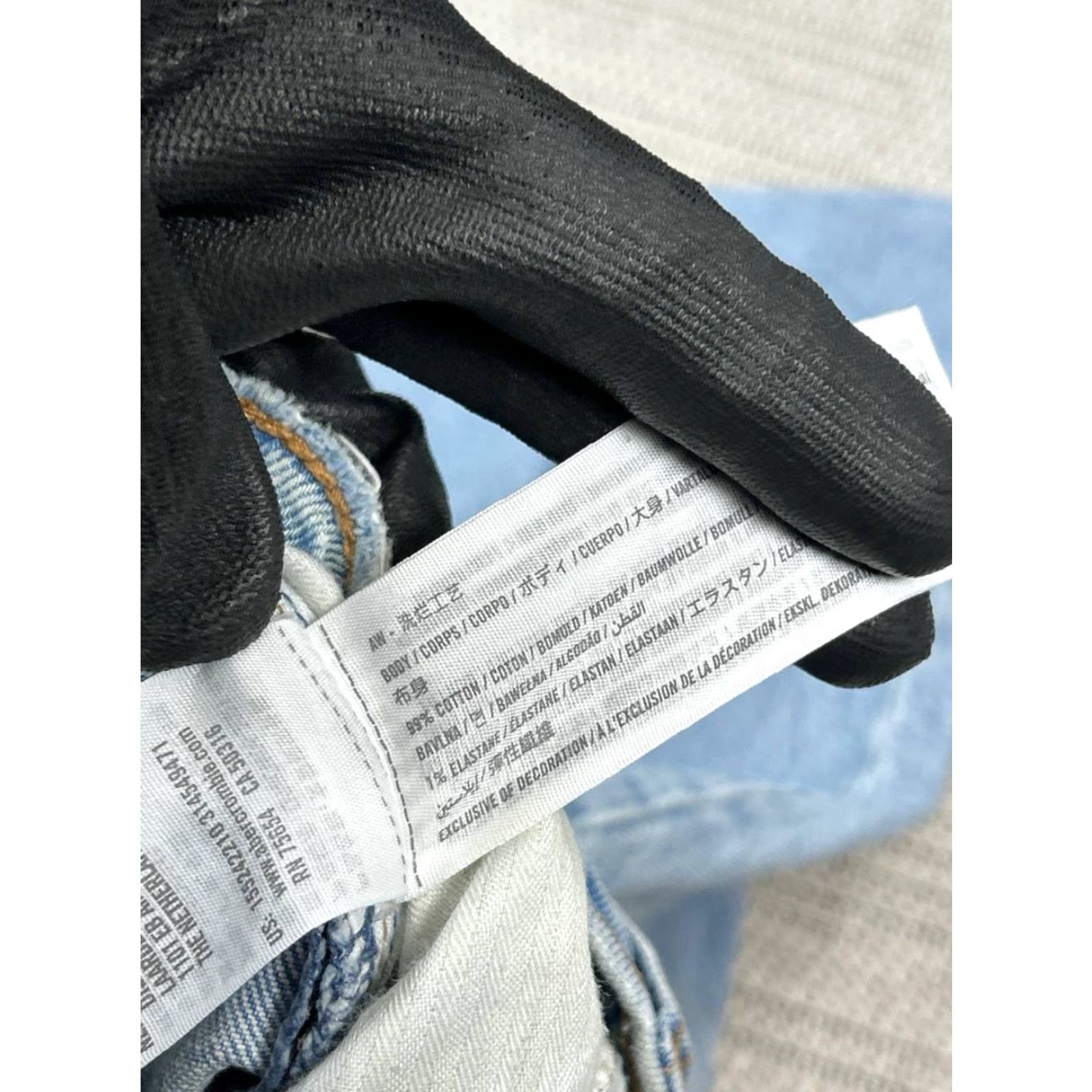 Vintage Abercrombie And Fitch The ’90s Straight Ultra High Rise Jeans Women 2R Blue 26x31 Size 26" / US 2 / IT 38 - 5 Thumbnail