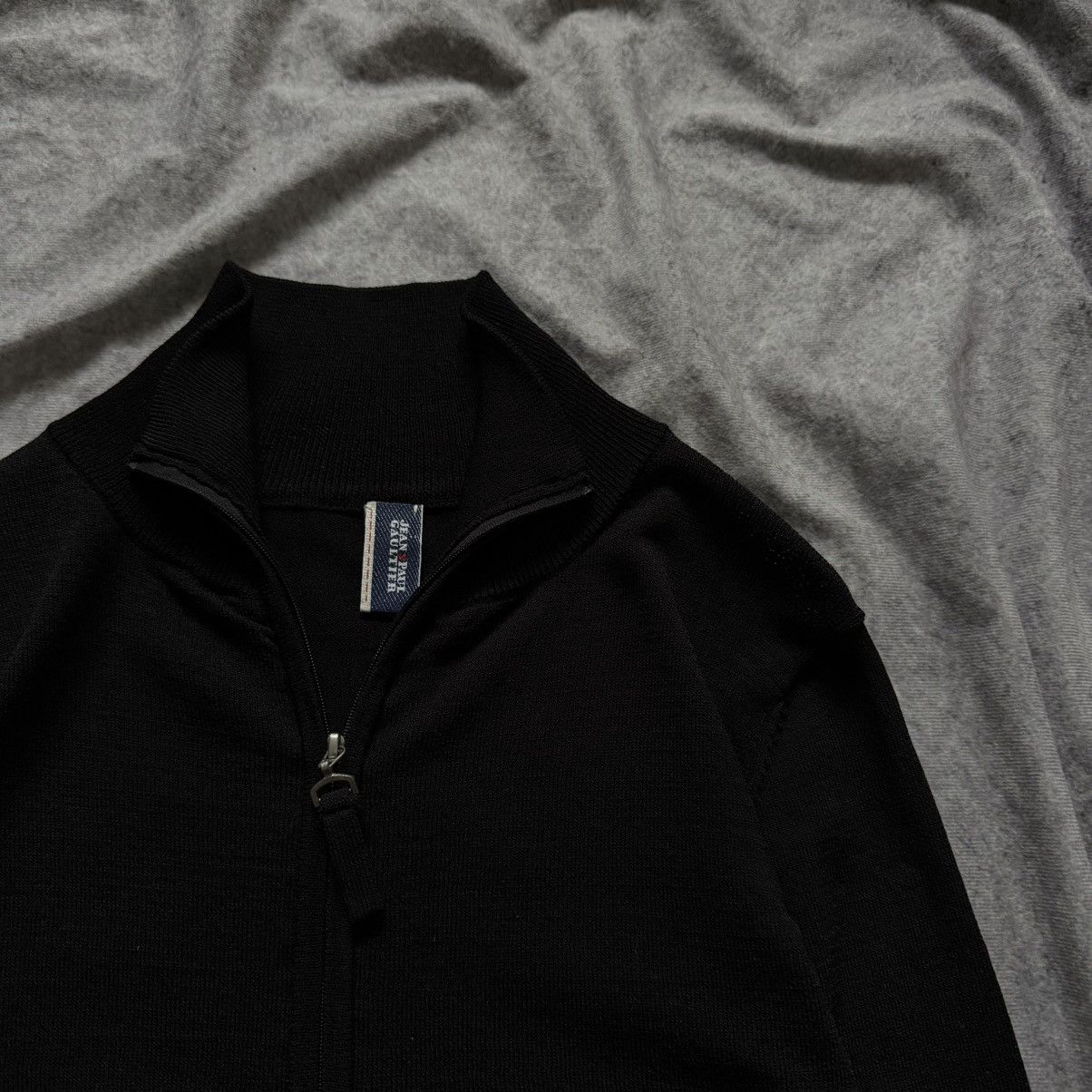 Jean Paul Gaultier Jean Paul Gaultier Rhinestones Black Full Zip Sweater Size M Size M / US 6-8 / IT 42-44 - 10 Thumbnail