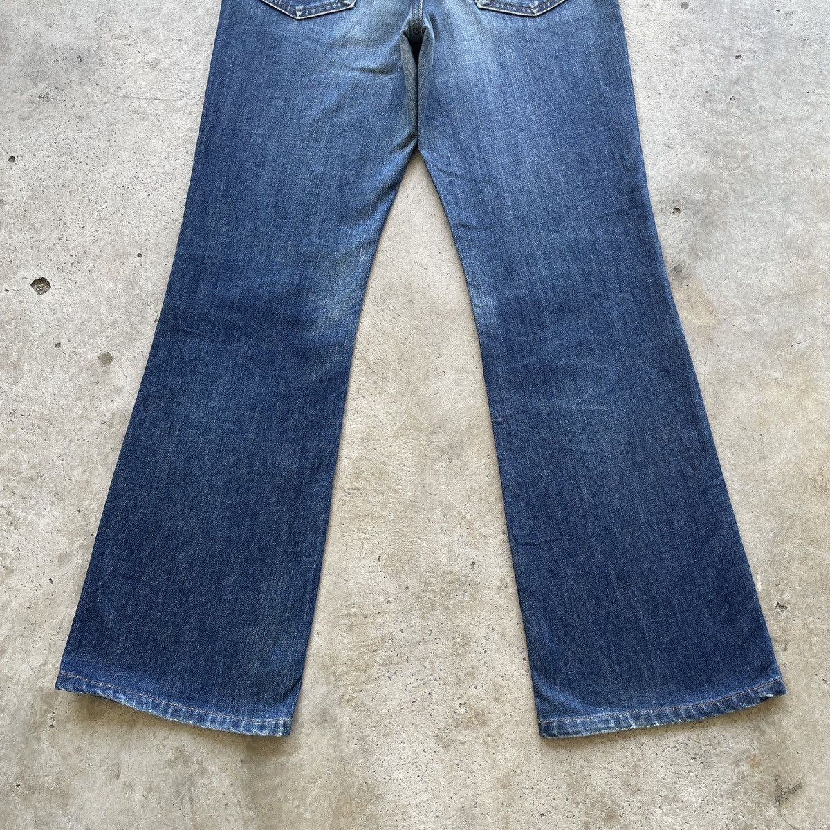 Japanese Brand W29 Vintage Edwin 503 Faded BOOTCUT Jeans FLARE Pants Denim Size US 29 - 10 Thumbnail