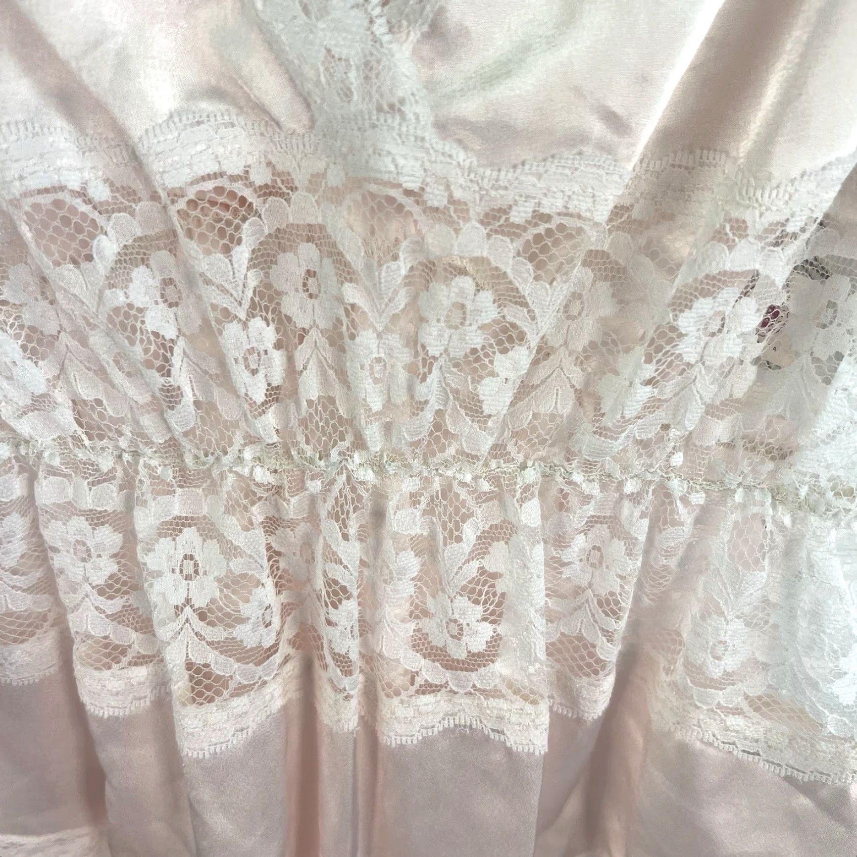 Vintage VINTAGE Nicole Pale Pink 80's Teddy Bodysuit Lingerie M Pink 1980s Women's US Made Nightwear Sleeveless Bodysuit Womens M Size M / US 6-8 / IT 42-44 - 3 Thumbnail