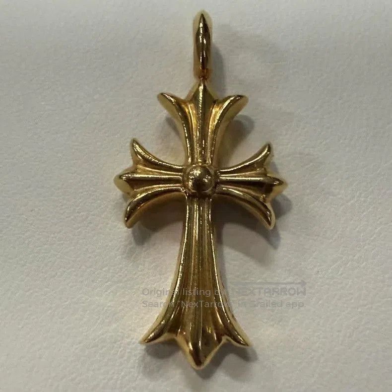 Chrome Hearts Chrome Hearts 22K Tiny Cross Pendant. Size ONE SIZE - 8 Thumbnail