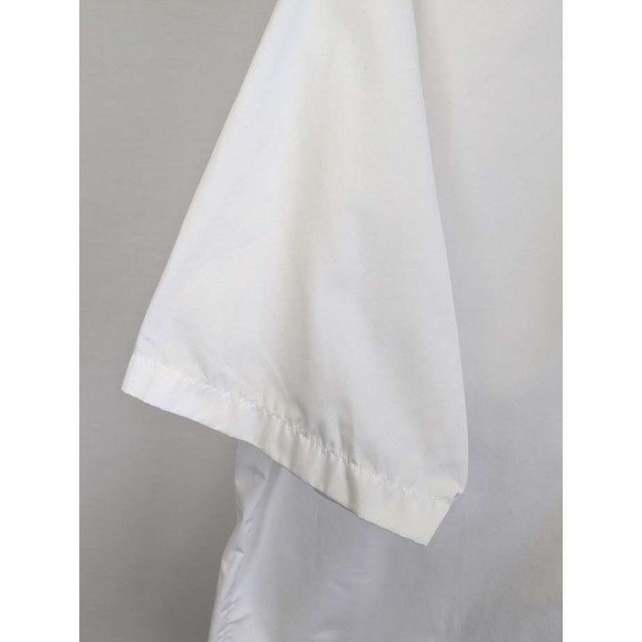 Balenciaga o1rshd1 Q:2 / Technical Poplin S/S Large Fit Shirt in White Size US S / EU 44-46 / 1 - 5 Thumbnail