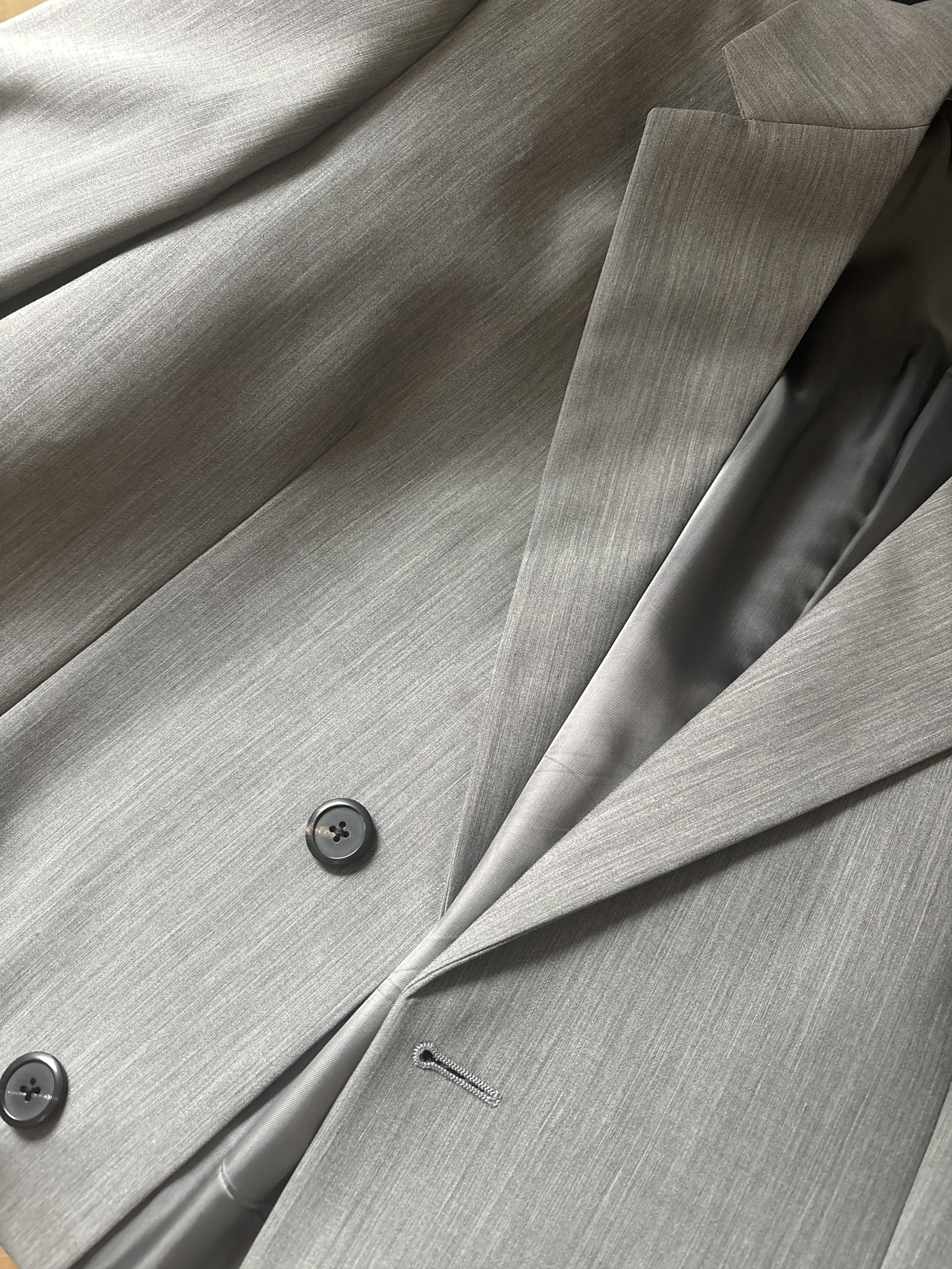 Prada Prada Spring/ Summer 2023 light Grey Mohair Jacket Size 38S - 11 Thumbnail