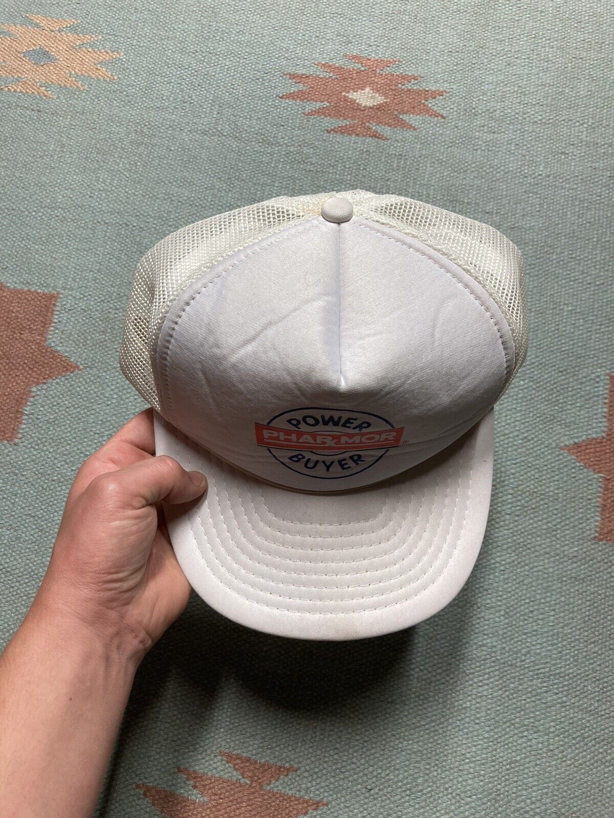Vintage VTG trucker hat phar mor drug store power buyer Rx Ohio 90s Size ONE SIZE - 3 Thumbnail