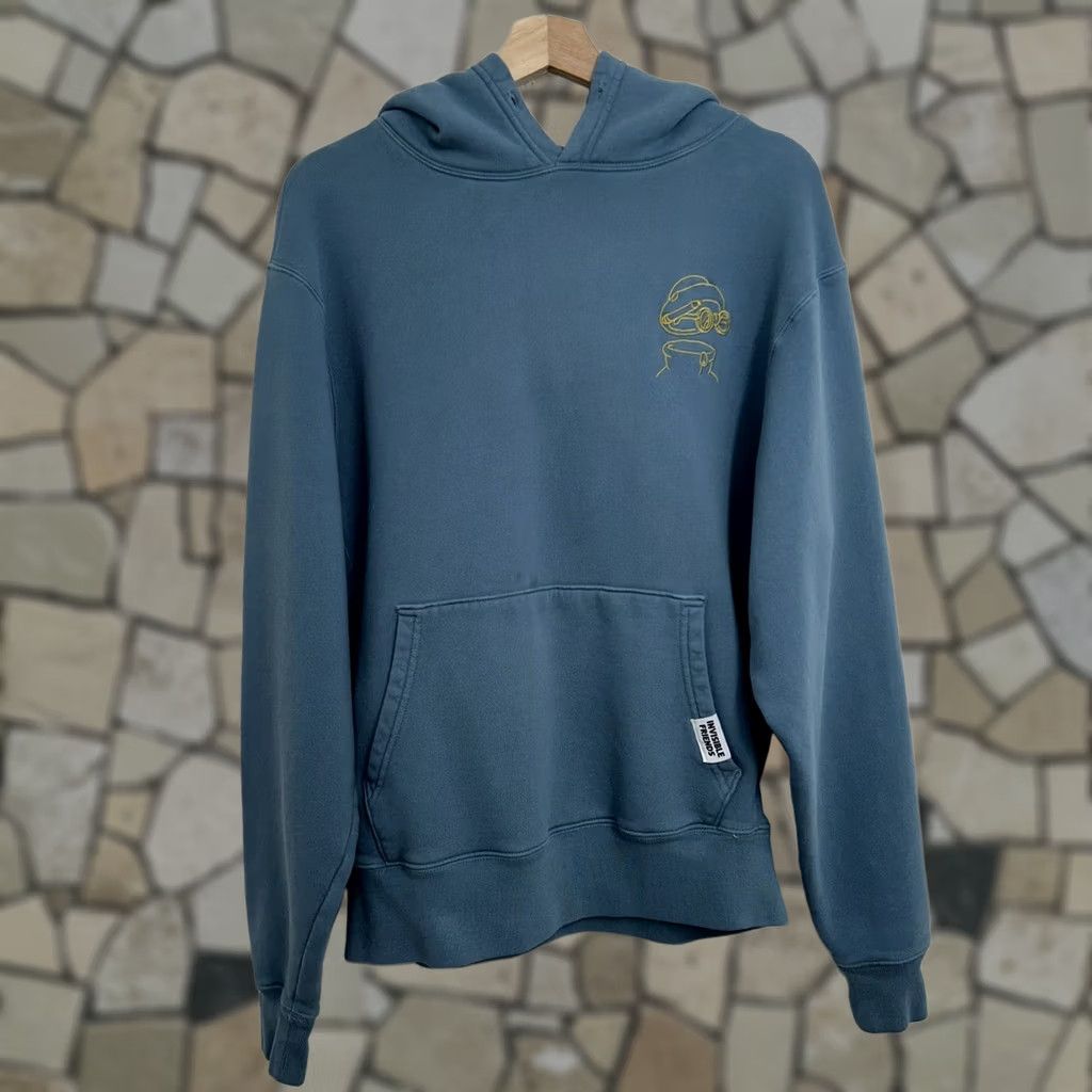 Vintage Random Character Collective Hoodie M Blue Invisible Friends Men Size US M / EU 48-50 / 2 - 1 Thumbnail