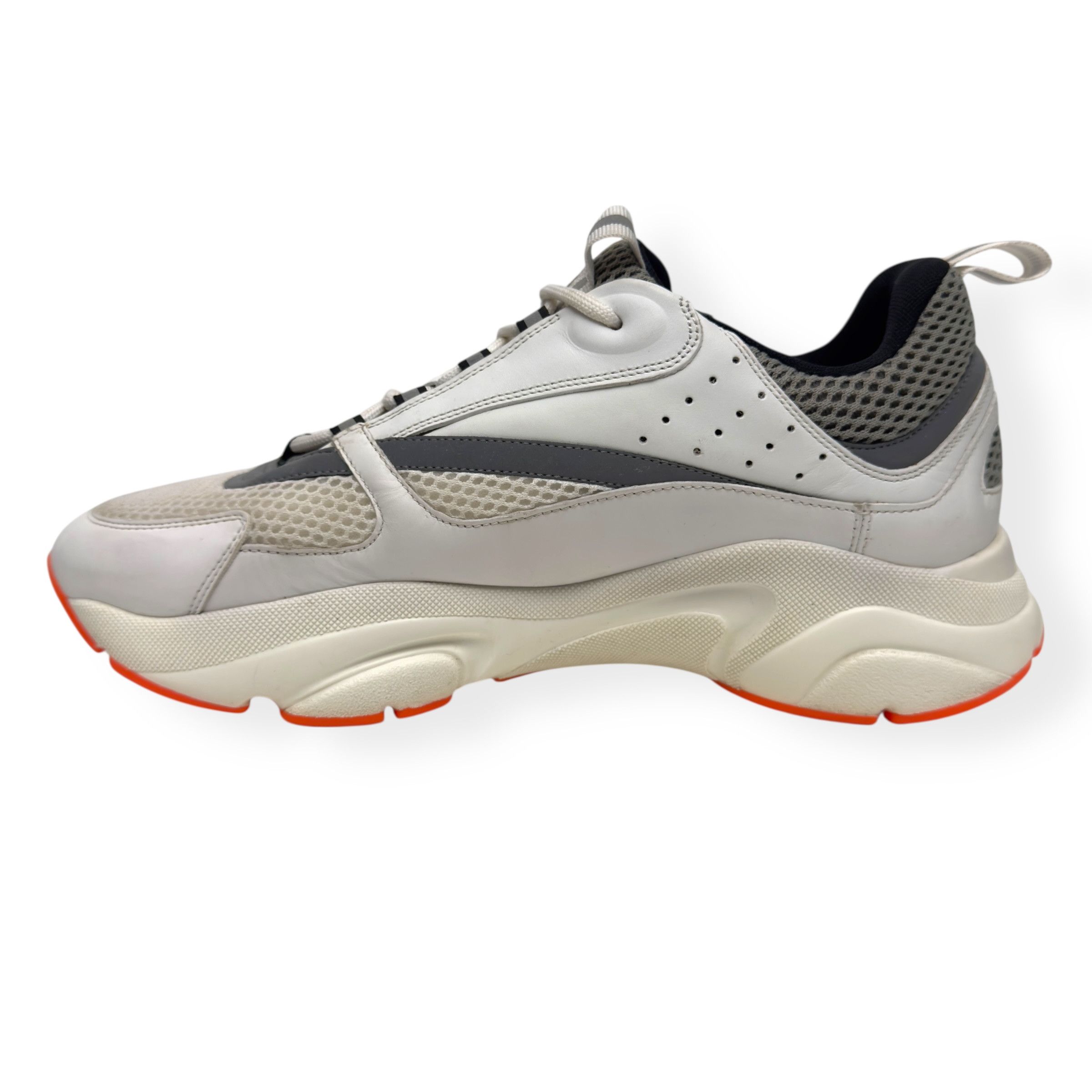 Dior DIOR B22 SNEAKER WHITE / ORANGE 44 / UK10 Size US 11 / EU 44 - 3 Thumbnail