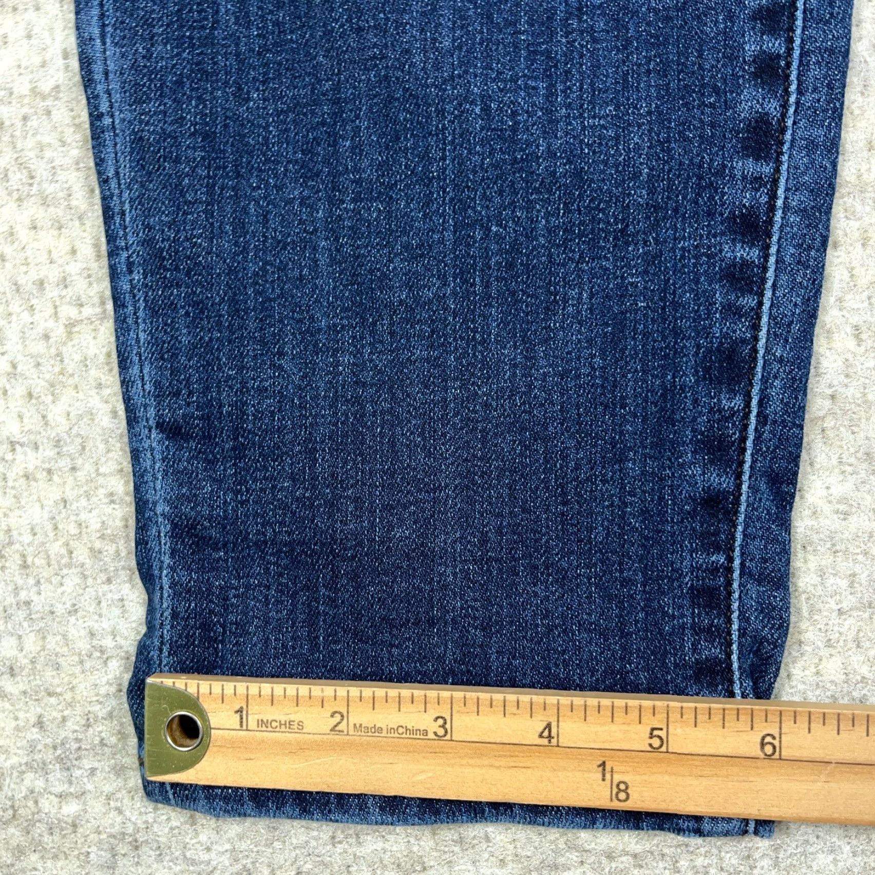 Vintage Judy Blue Jeans Women 15 32 Slim Fit Straight Leg Dark Wash High Rise Faded Size 24" / US 00 / IT 34 - 6 Thumbnail