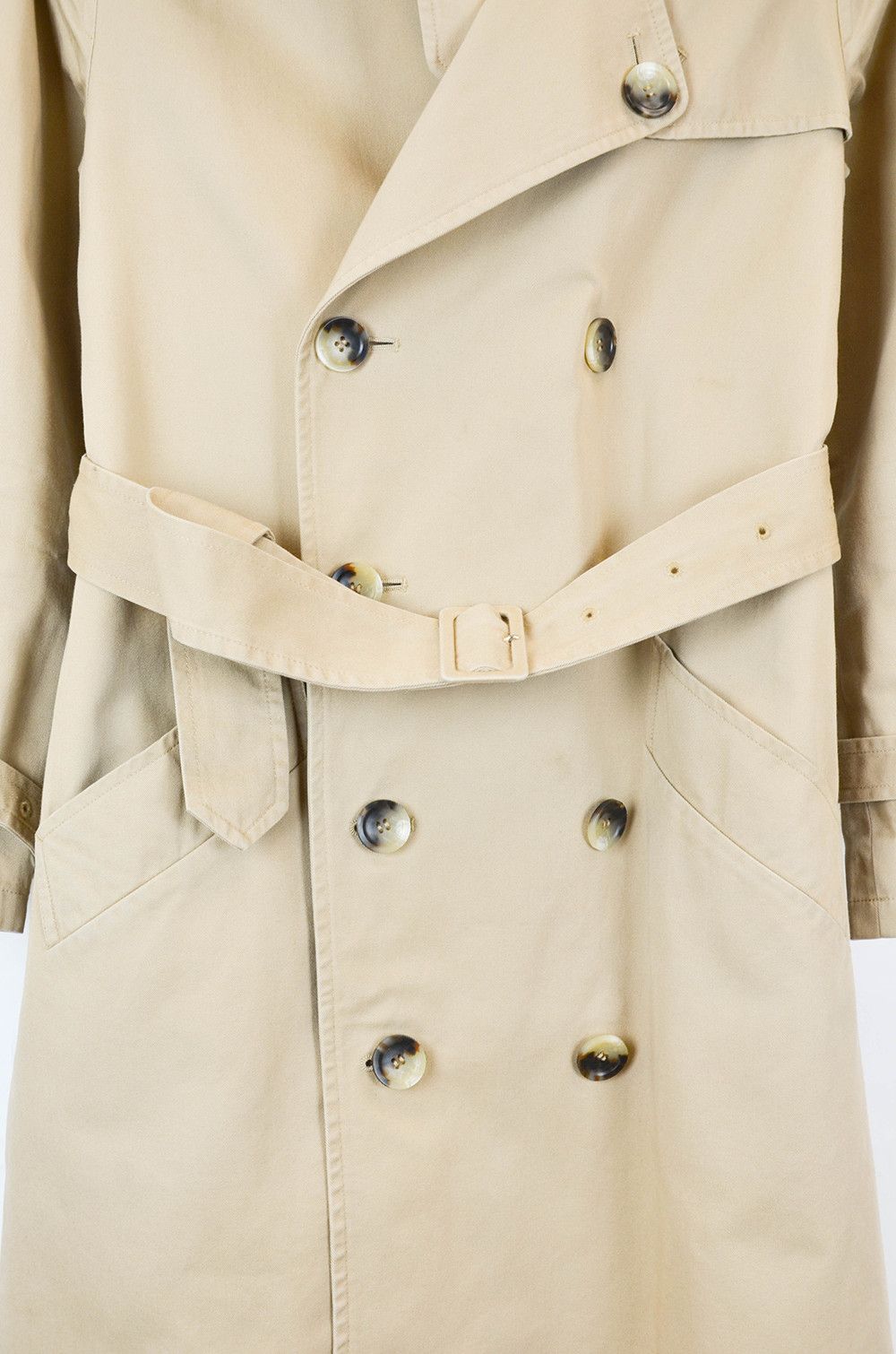 A.P.C. A.P.C. Beige Trench Coat – Size 34 – Classic Double Breasted Size S / US 4 / IT 40 - 4 Thumbnail