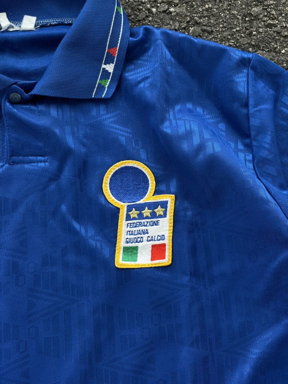Vintage 90s Italy Vintage Soccer Jersey Size US L / EU 52-54 / 3 - 2 Thumbnail