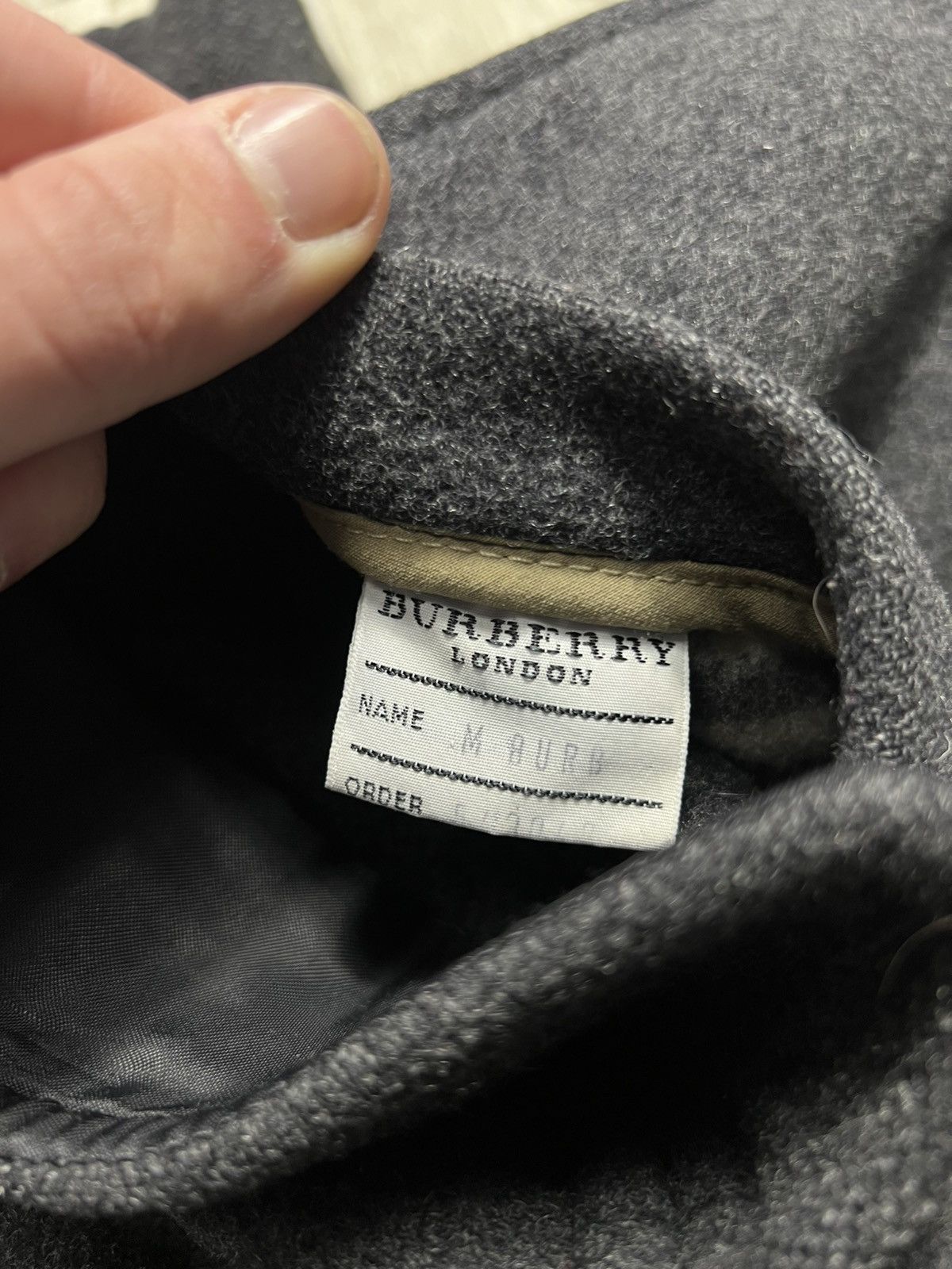 Burberry Vintage Burberry Wool Coat Luxury Old Money London Size US L / EU 52-54 / 3 - 17 Thumbnail