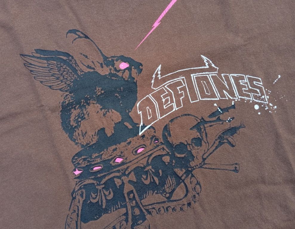 Band Tees Deftones - Evil Rabbit 🐰 Tshirt Band Numetal y2K 2000s Size US M / EU 48-50 / 2 - 1 Thumbnail