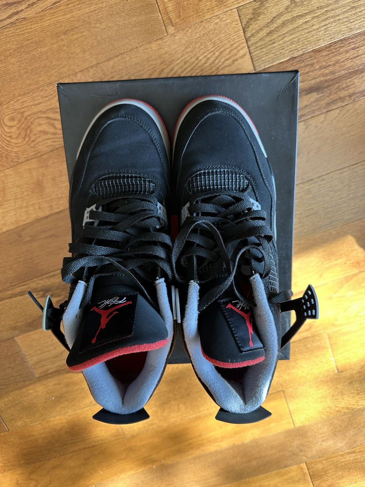 Jordan Brand × Nike Air Jordan 4 Bred Size US 12 / EU 45 - 3 Thumbnail