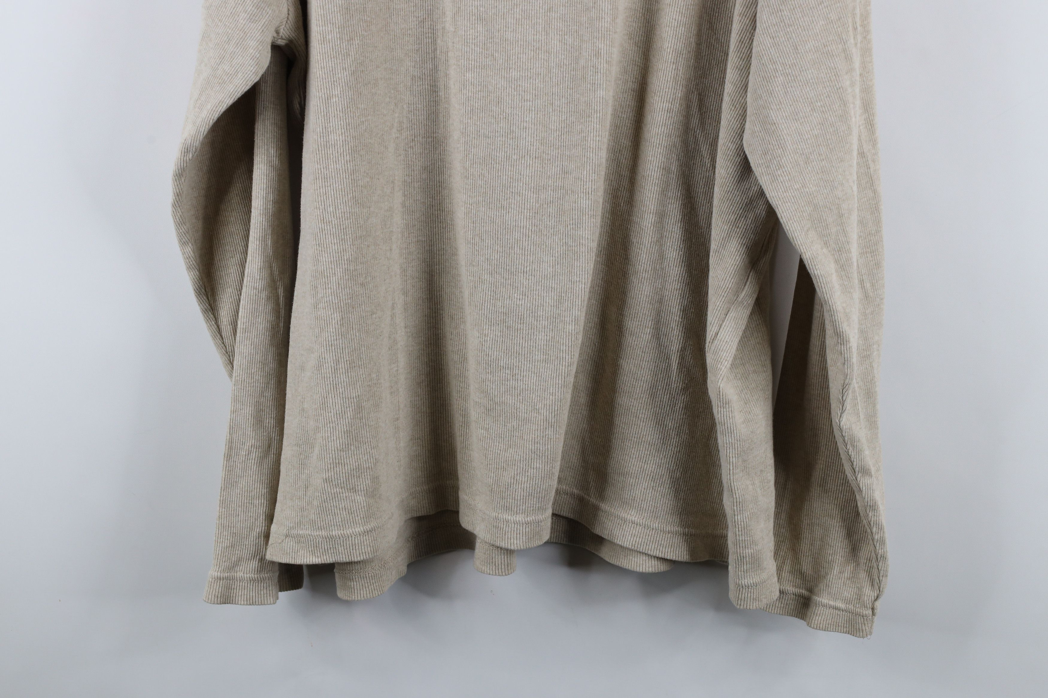 Vintage Vintage 90s Lee Dungarees Knit Long Sleeve Henley T-Shirt Size US L / EU 52-54 / 3 - 11 Thumbnail