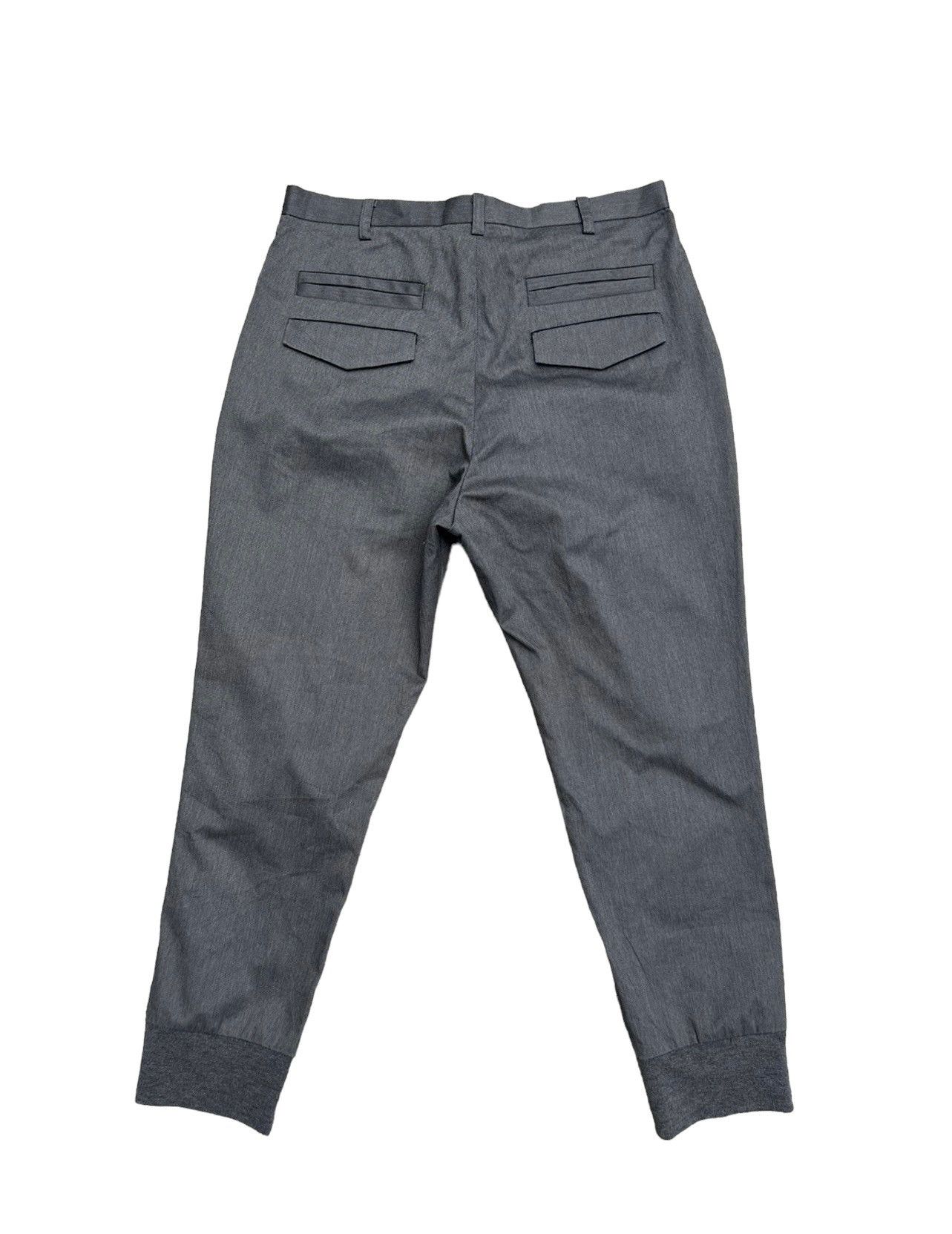 Vintage MILOK Protoculture Japan Grey Trouser Cropped Pant Size US 30 / EU 46 - 2 Thumbnail
