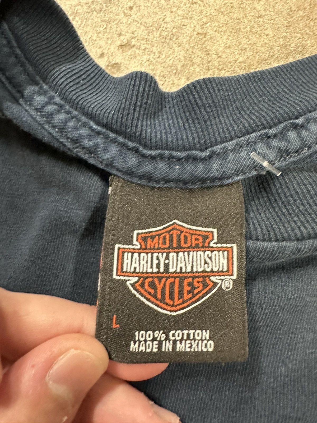 Harley Davidson Crazy Y2K Harley Davidson Alberta Canada Biker T-Shirt Size US L / EU 52-54 / 3 - 15 Thumbnail