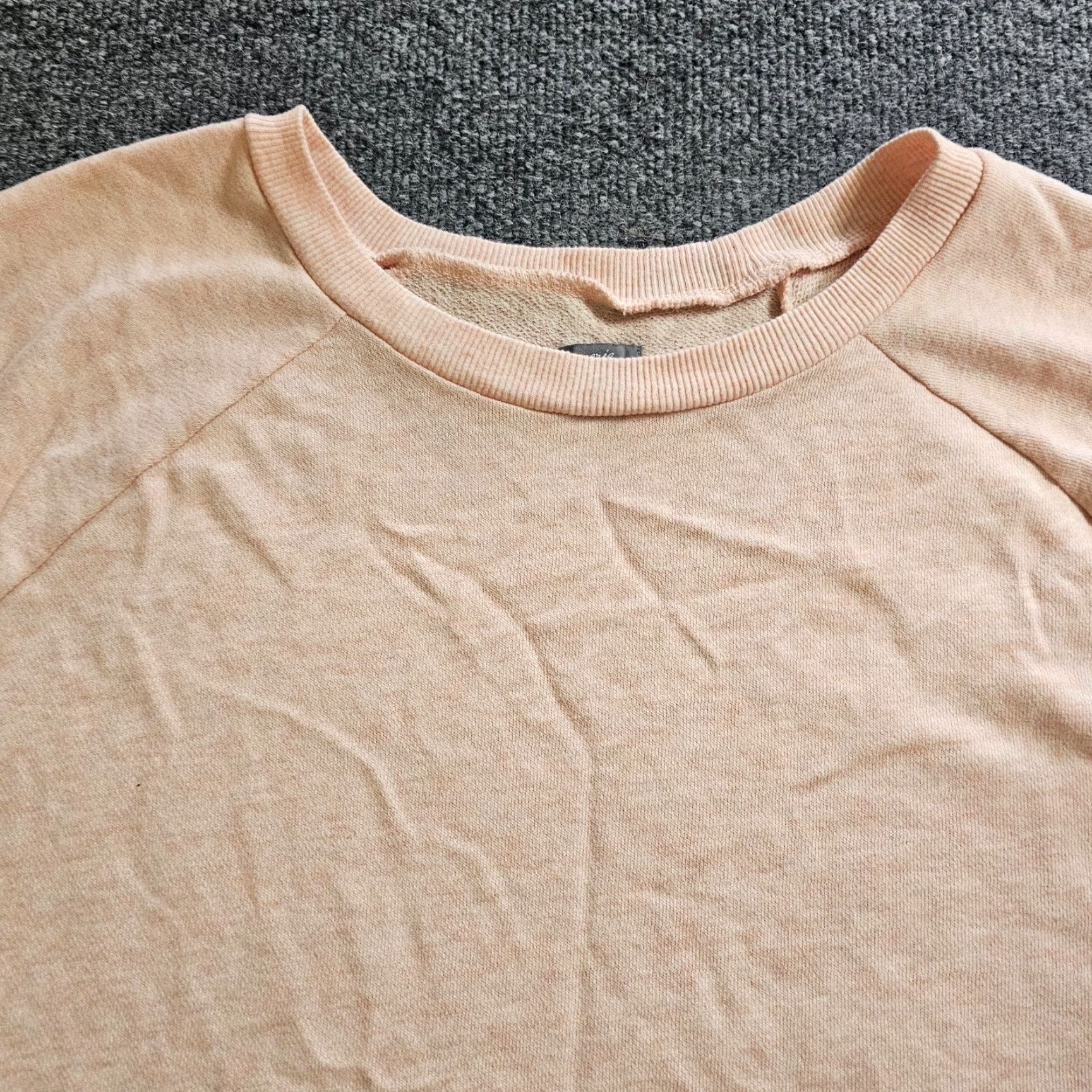 Vintage Aerie Sweatshirt Women XXL Pink Long Sleeve Lace Up Crew Neck Casual Comfort Pullover Jersey Knit Casual Women's Style Oversized Fall Winter Spring Size XXL / US 16-18 / IT 52-54 - 2 Thumbnail
