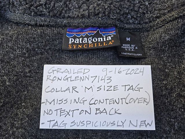 Vintage Grailed Faux Vintage Patagonia Synchilla Fleece Jacket Size US M / EU 48-50 / 2 - 5 Thumbnail