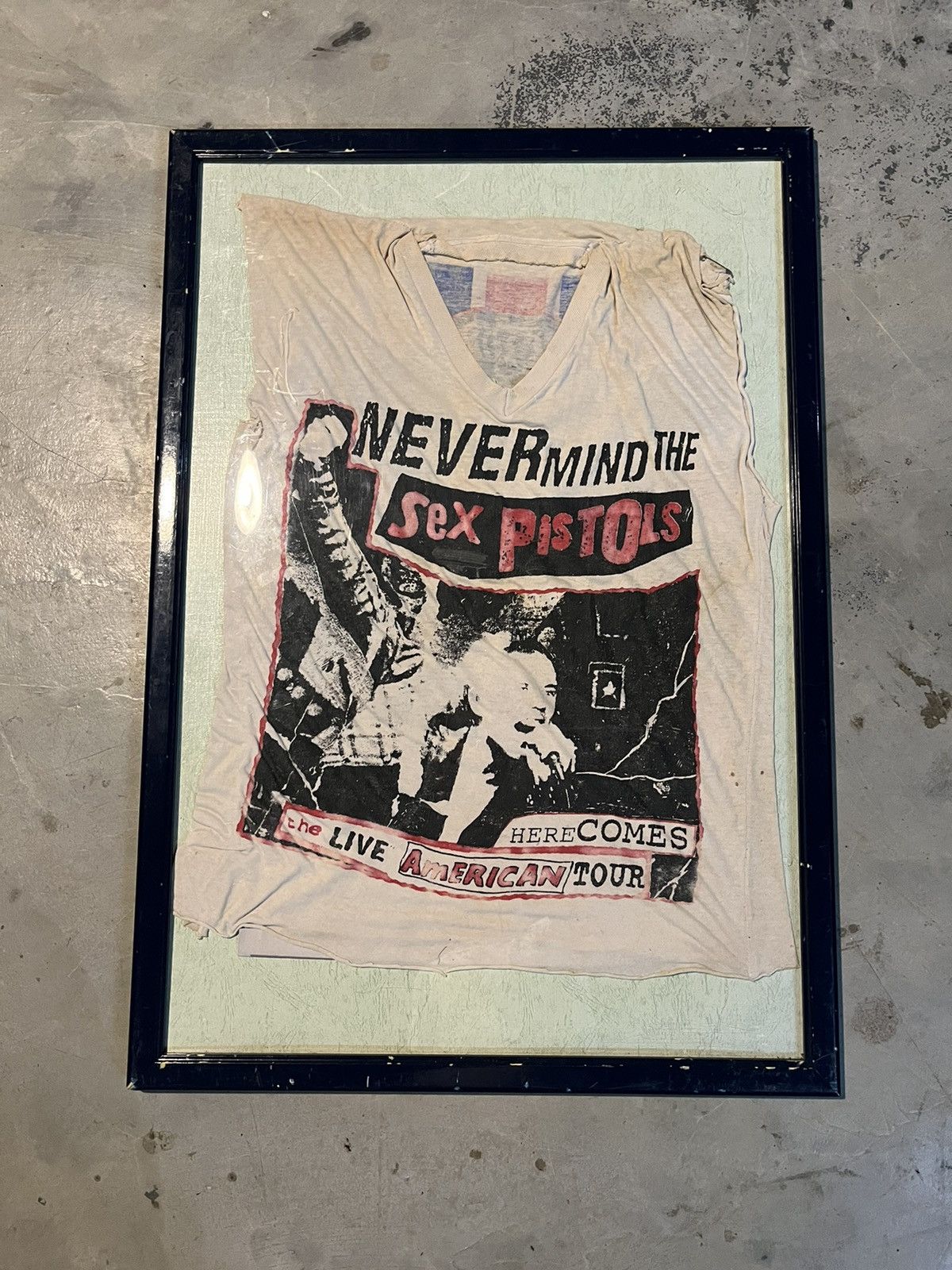 Vintage Super Rare 90s Red Versace Beatles Sex Pistols Button Down Shirt XL