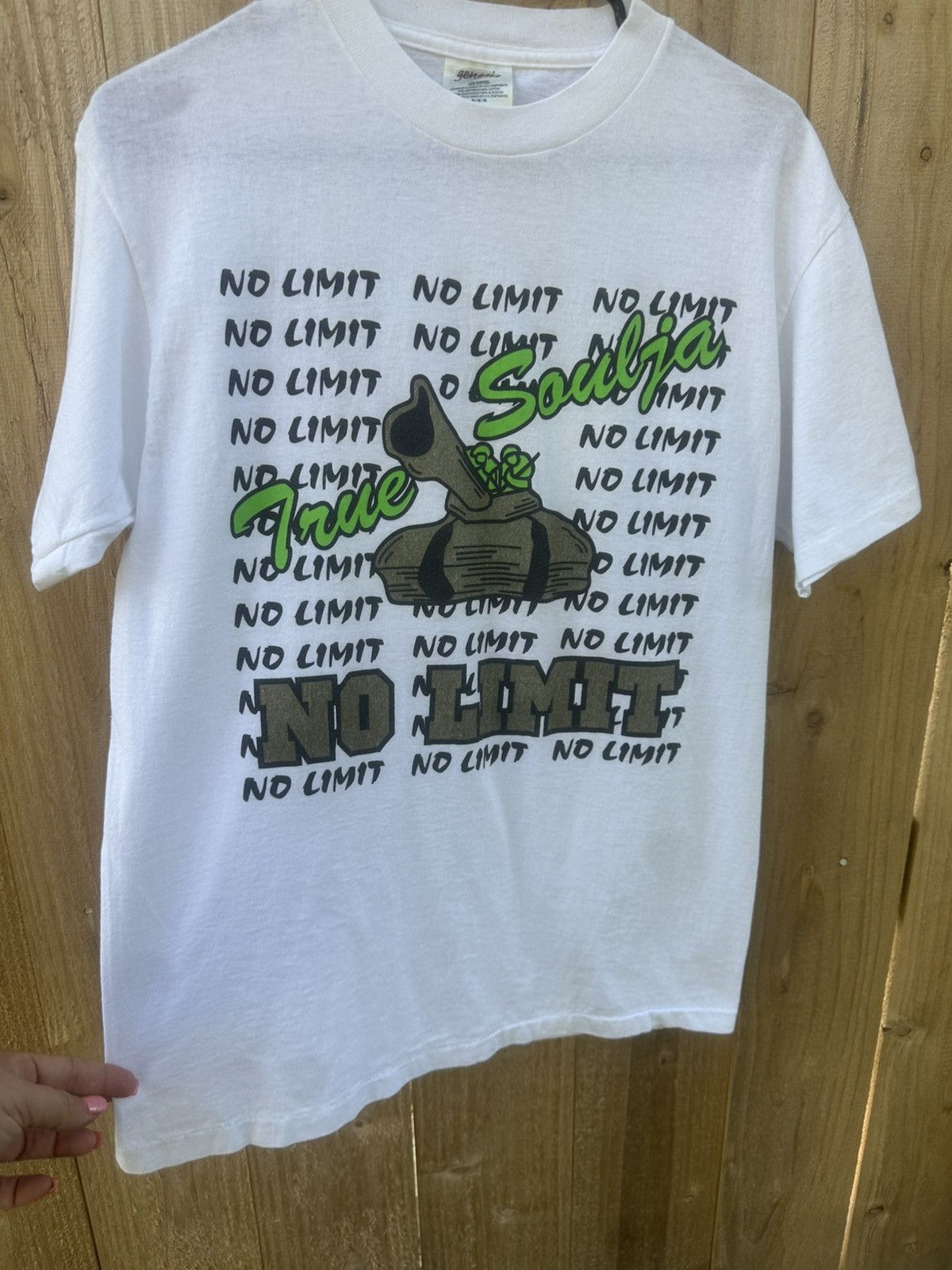Rap Tees 90s Authentic No Limit Records Rap Tee Sz Med Size US M / EU 48-50 / 2 - 2 Thumbnail