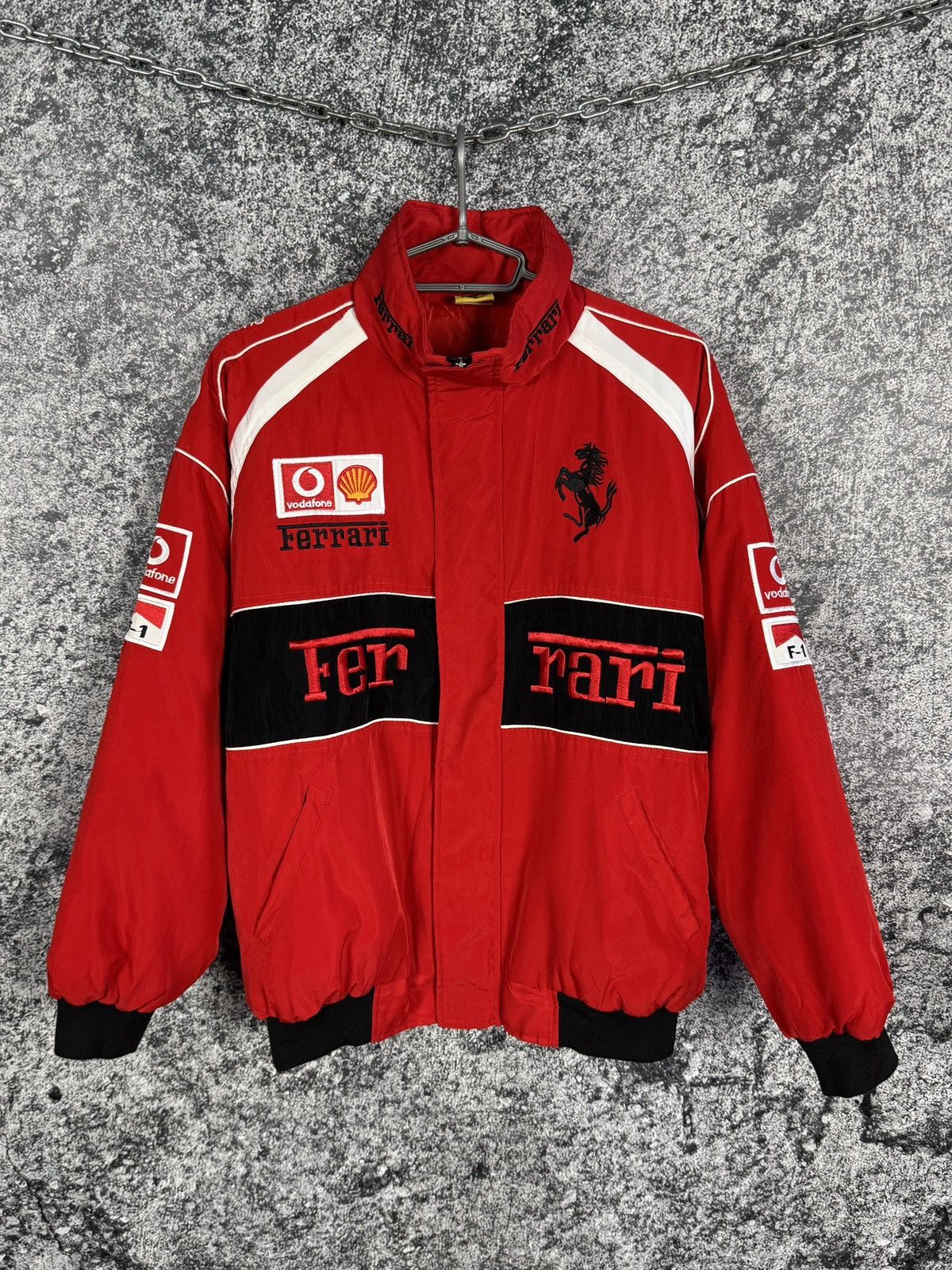 Ferrari Vintage Ferrari Racing Jacket Formula 1 Schumacher Size L Size US L / EU 52-54 / 3 - 1 Thumbnail