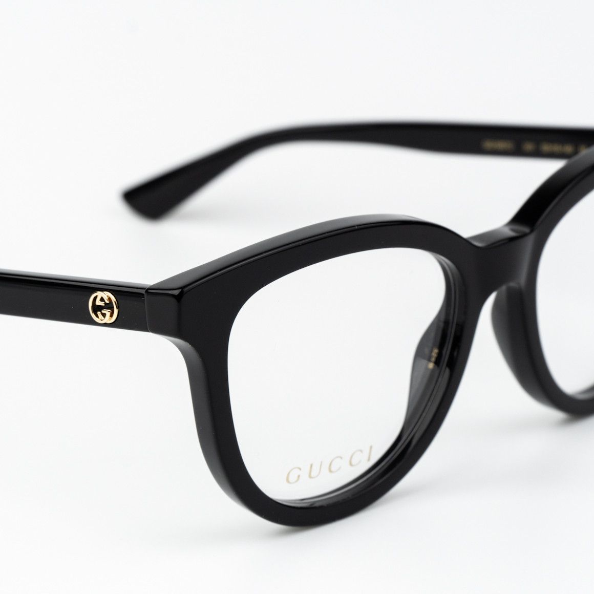 Gucci Gucci Women Eyeglasses Black Oval GG1687O 001 BRAND NEW Size ONE SIZE - 5 Thumbnail