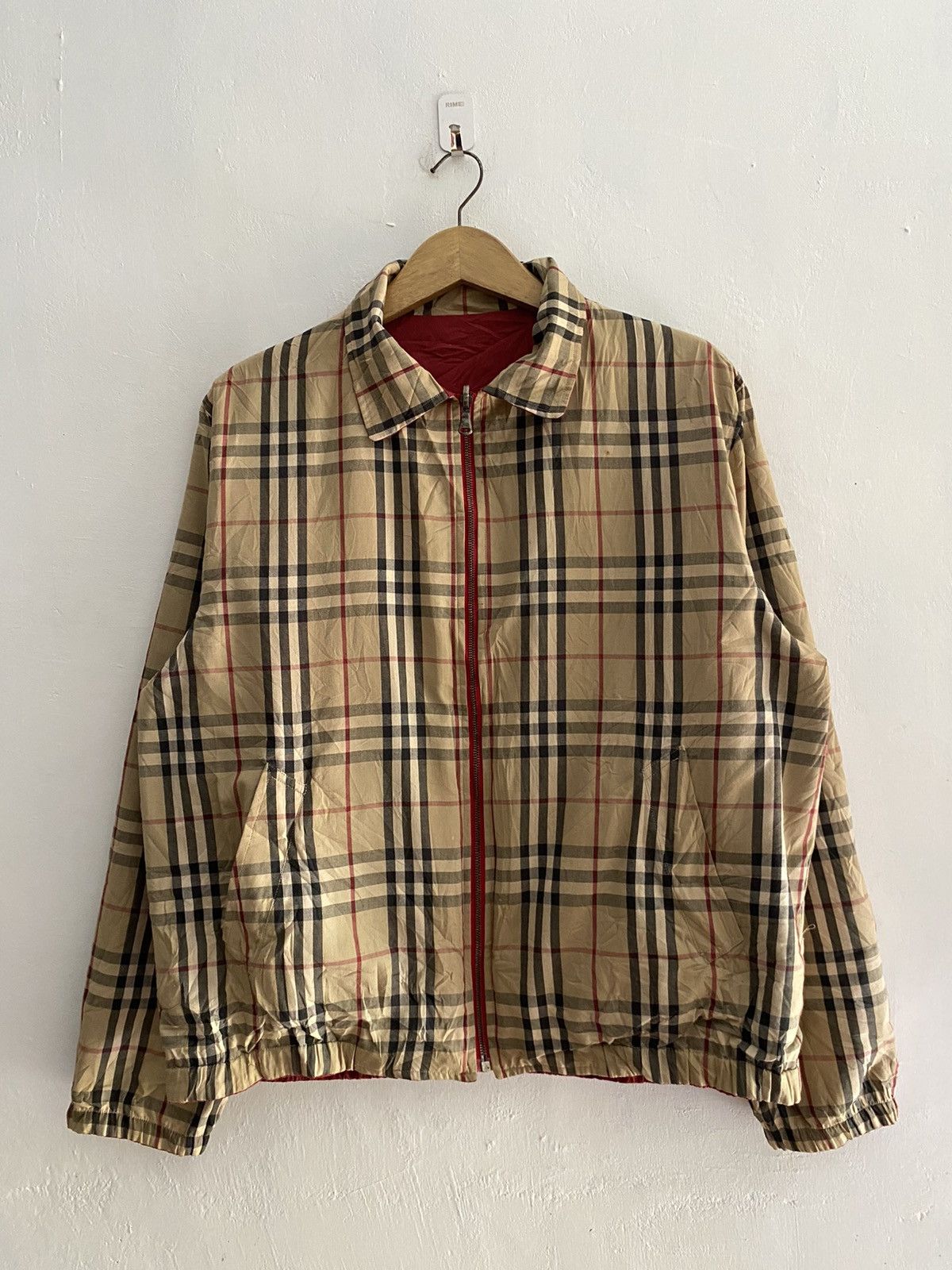 Burberry Vintage burberry reversible tartan jacket Size US L / EU 52-54 / 3 - 1 Thumbnail