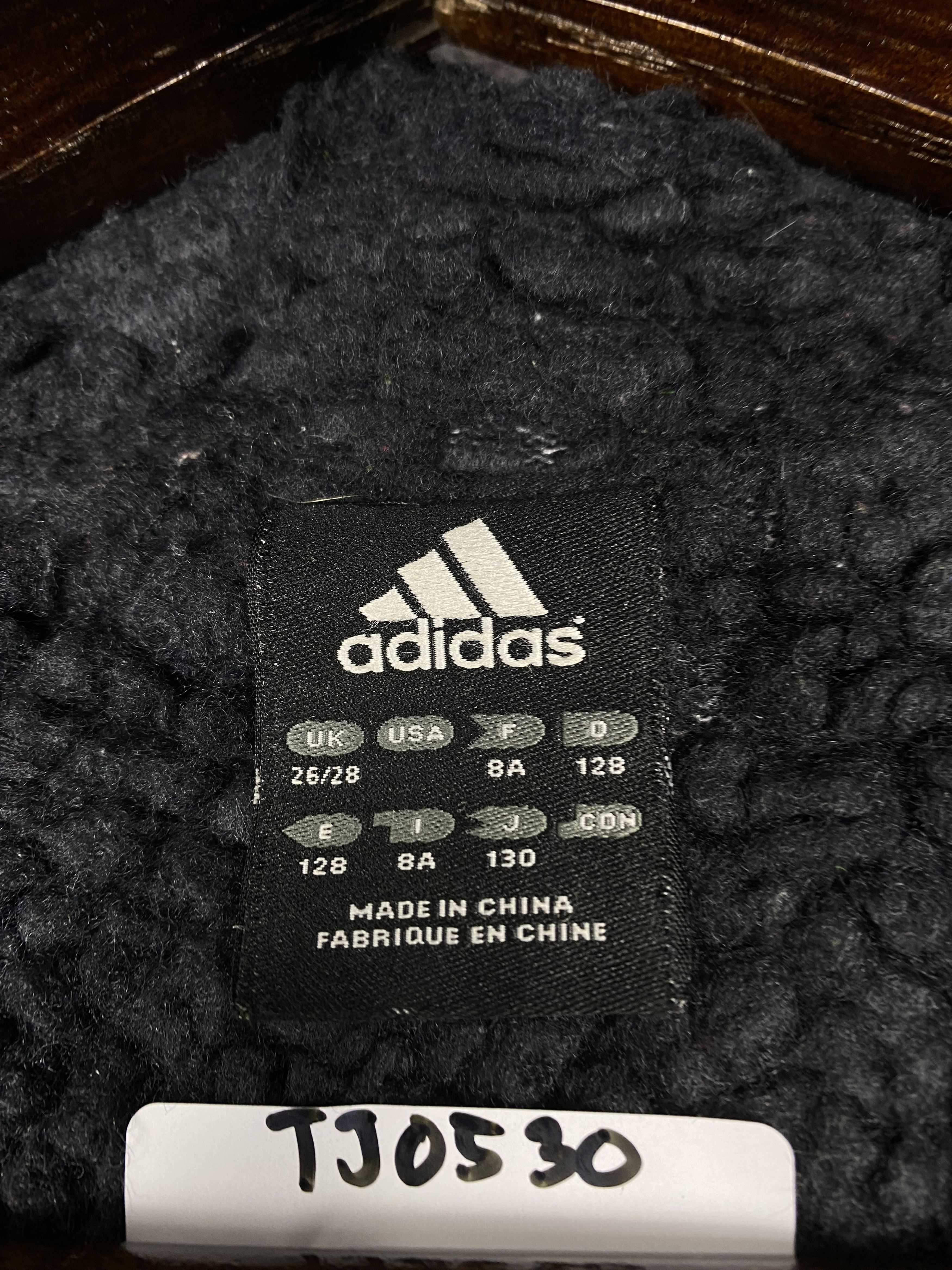Adidas Vintage Adidas Sherpa Lining Hoodie Long Jacket Size US S / EU 44-46 / 1 - 9 Thumbnail