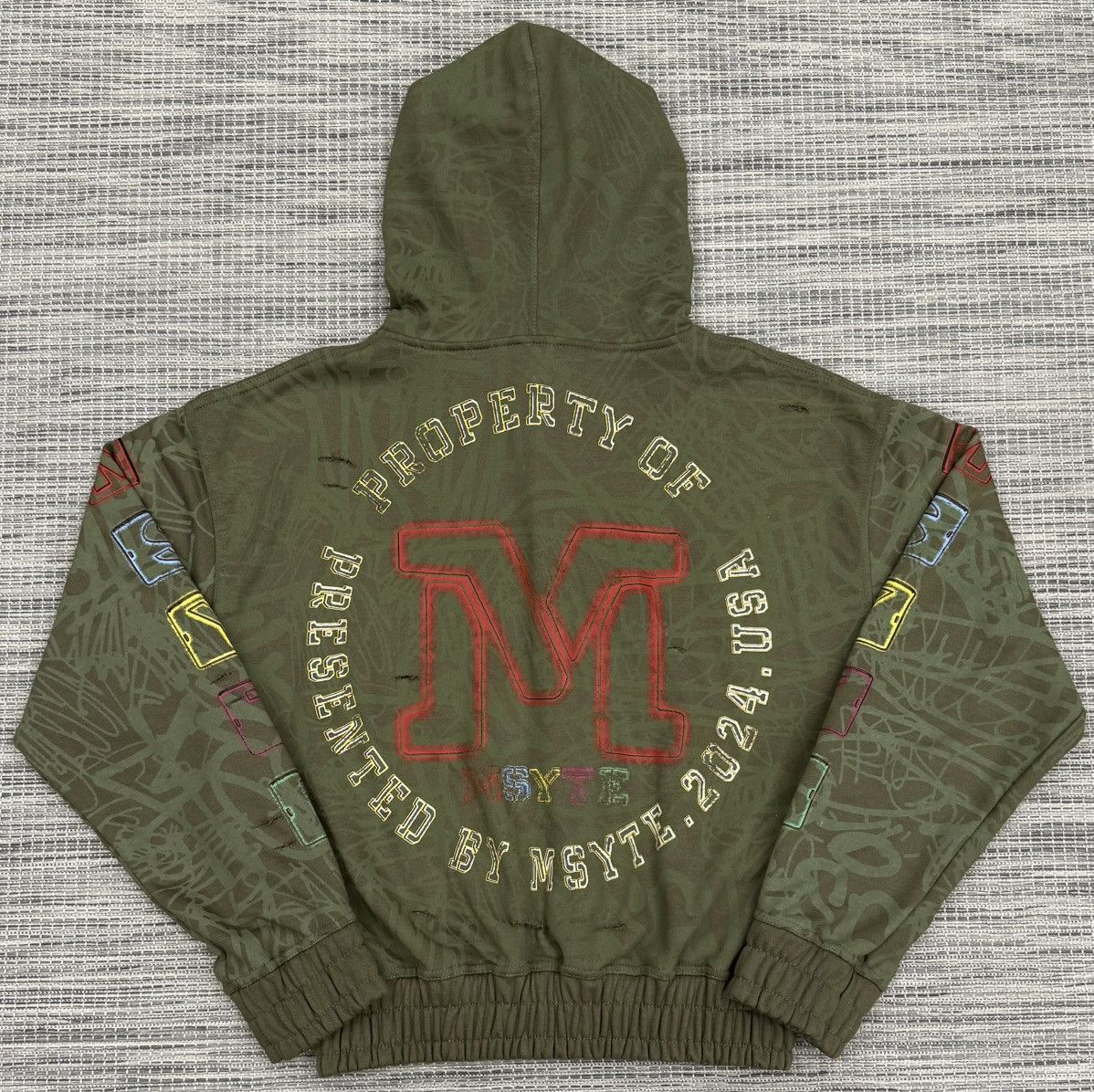 Other Msyte Green Graffiti Zip Size US M / EU 48-50 / 2 - 2 Thumbnail