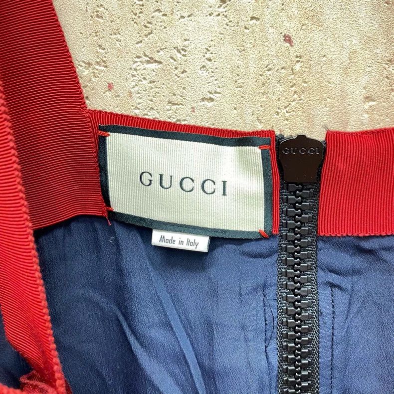 Gucci Gucci Color-blocked tiger head gold buckle suspender dress Size XS / US 0-2 / IT 36-38 - 3 Thumbnail