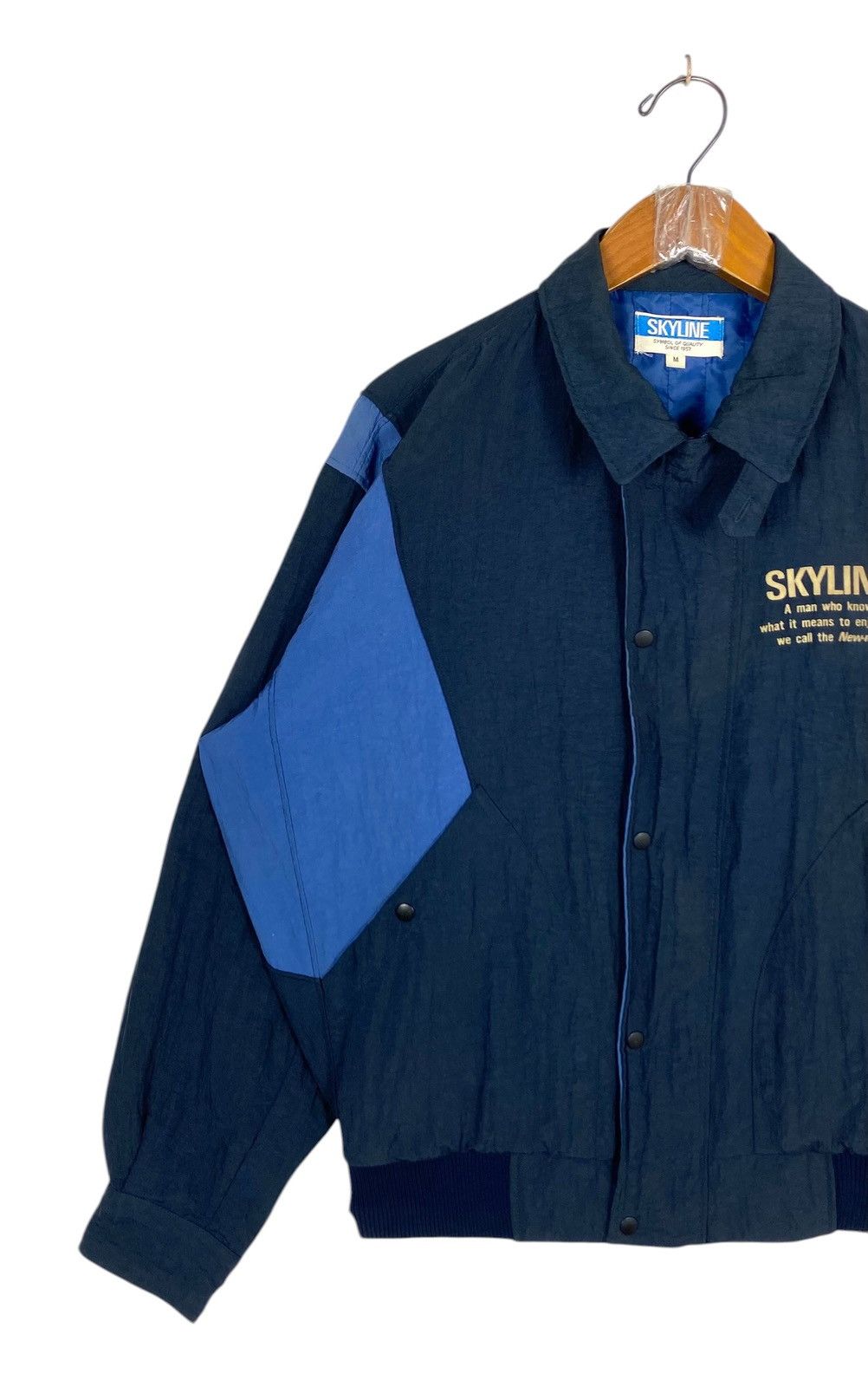 Japanese Brand Rare‼️ Vintage 90s Skyline Racing Light Jacket Size US M / EU 48-50 / 2 - 2 Thumbnail