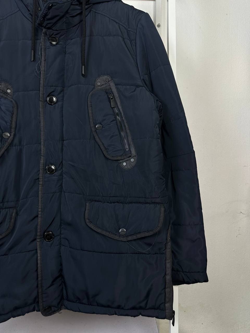 Zara Zara Man Button & Zip Up Putfer Down Jacket (Pit 23) Size US M / EU 48-50 / 2 - 3 Thumbnail