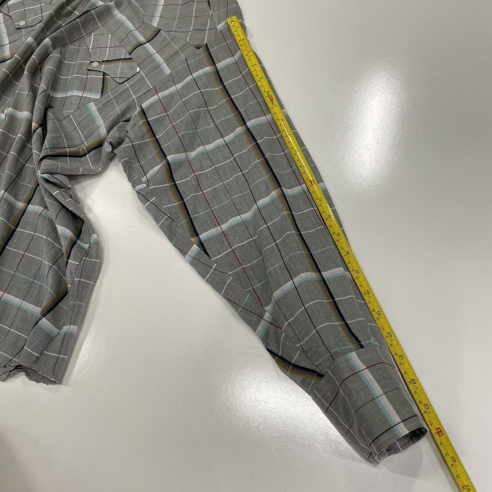 Panhandle Slim VTG 70’s Panhandle Slim Men’s Western Checks Shirt 16.5/35 Size US L / EU 52-54 / 3 - 9 Thumbnail