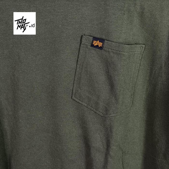 Alpha Industries ❗️FREE SHIPPING❗️ Alpha Industries Pocket T-Shirt M |  Grailed