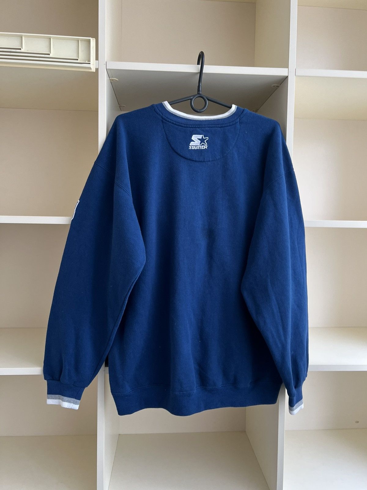 NFL Vintage 90s Dallas Cowboys Starter NFL Sweatshirt Size US L / EU 52-54 / 3 - 12 Thumbnail