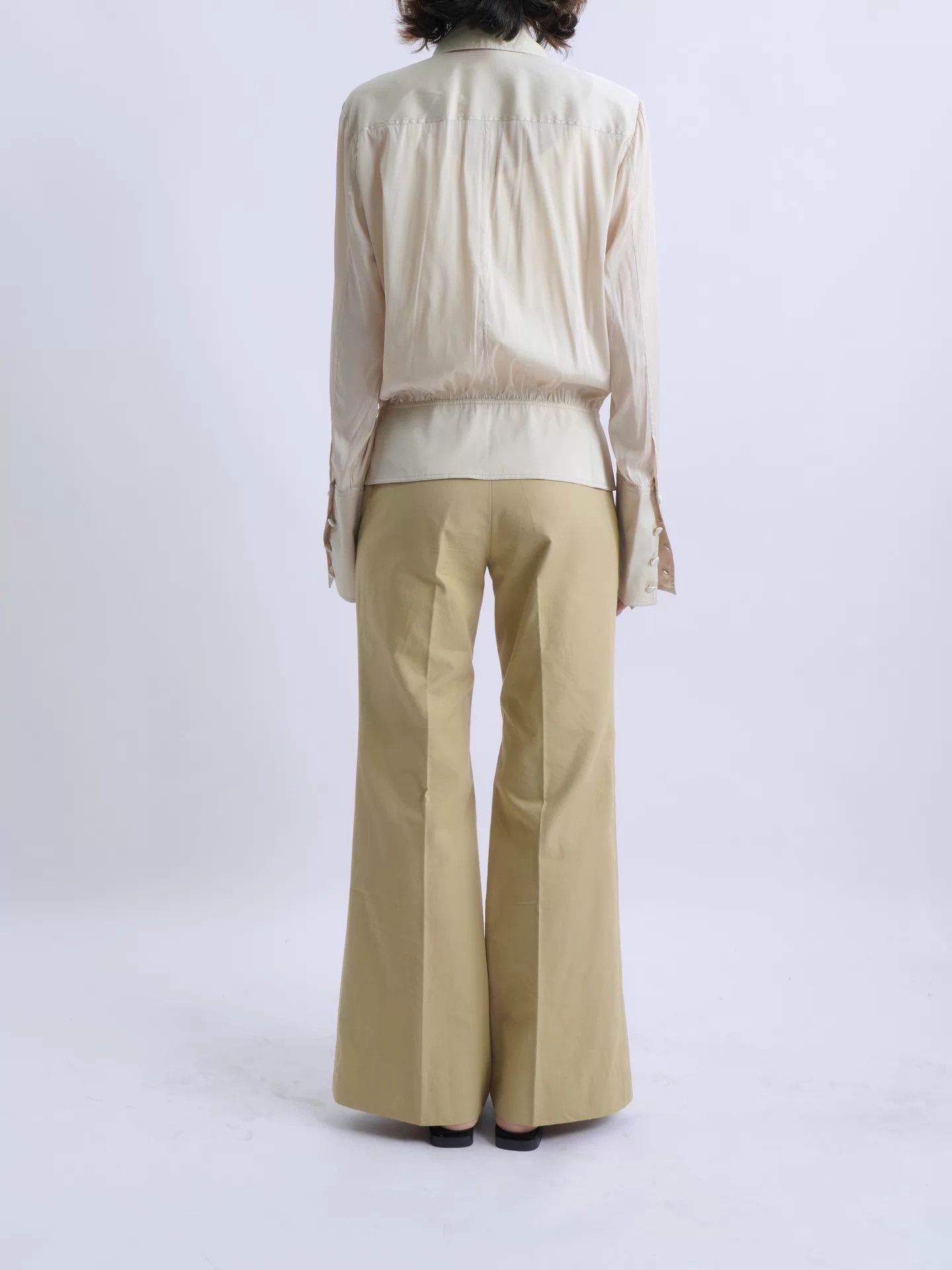Gucci GUCCI 05ss Alessandra Facchinetti Silk Ruffle Shirt 40 Size S / US 4 / IT 40 - 5 Thumbnail