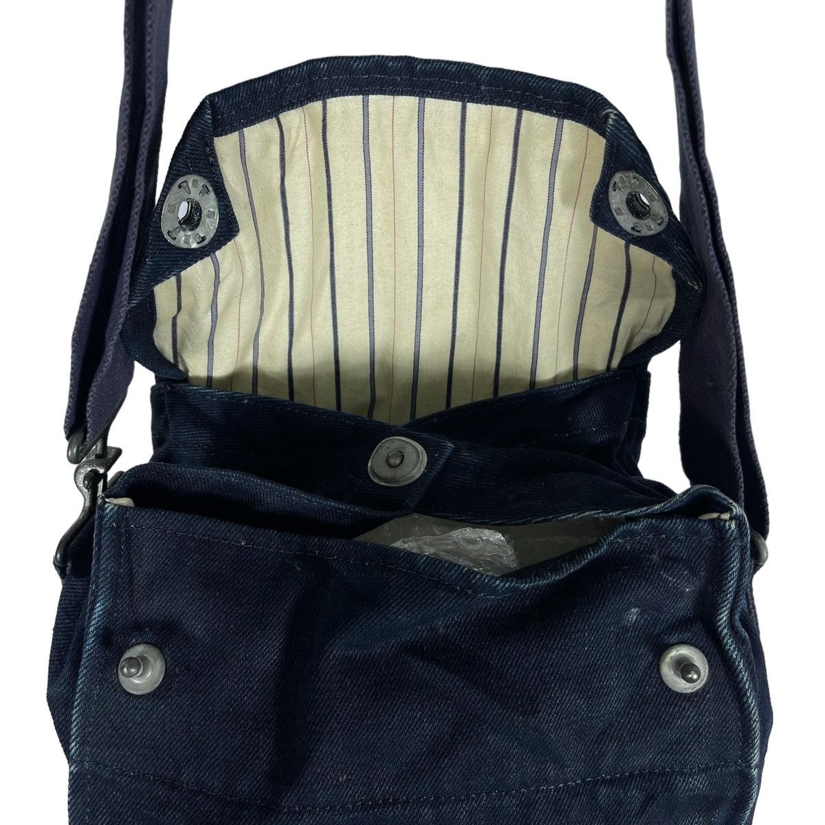 Comme des Garcons × Indigo × Junya Watanabe Junya Watanabe Comme des Garcons Indigo Denim Shoulder Bag Size ONE SIZE - 9 Thumbnail