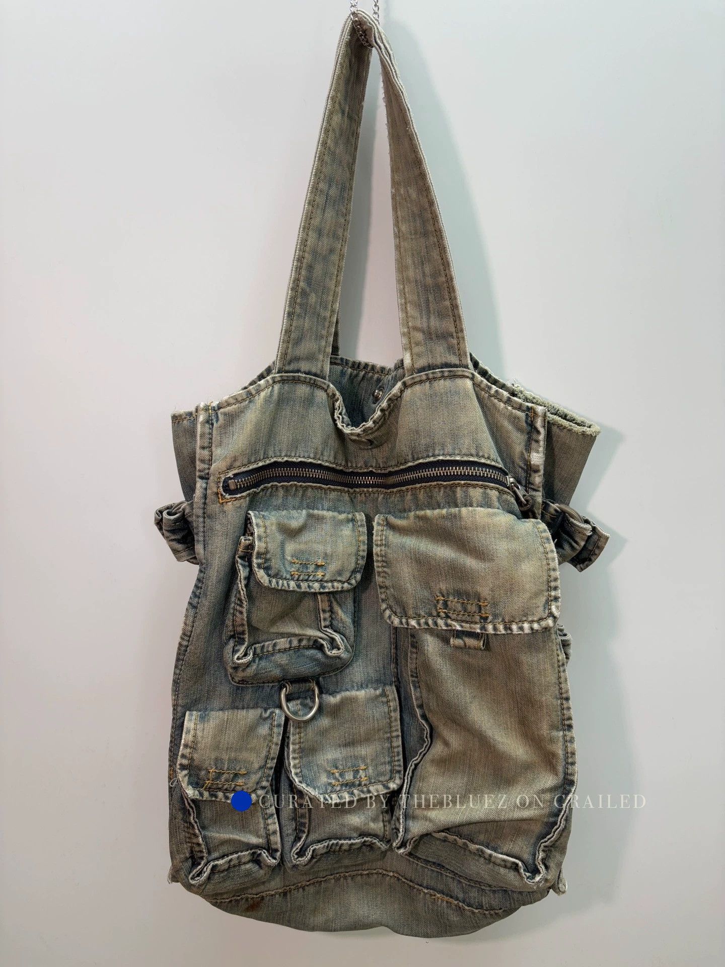 Junya Watanabe MultiPocket Strap Tote in Blue Size ONE SIZE - 1 Thumbnail