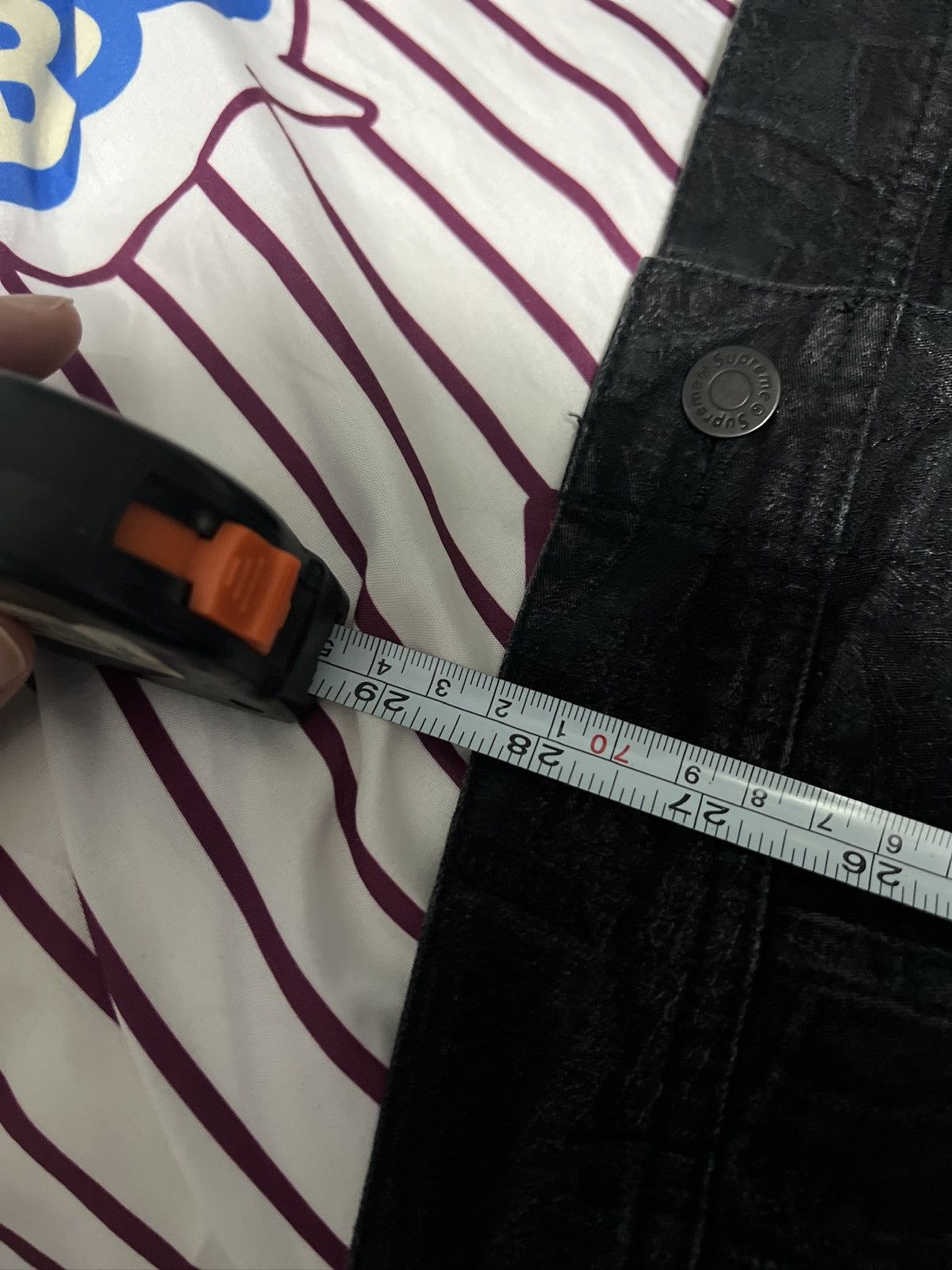 Supreme Supreme 100 Dollar Bill Trucker Jacket Size US XL / EU 56 / 4 - 7 Thumbnail