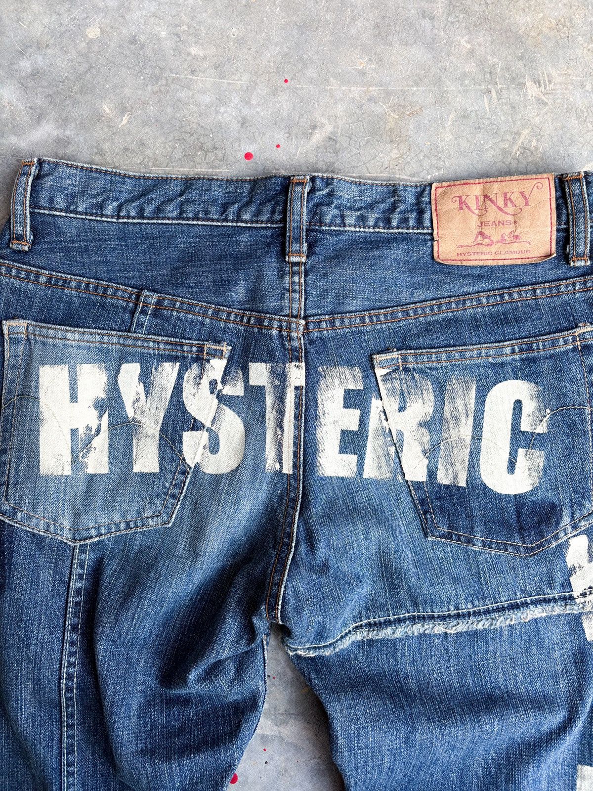 Hysteric Glamour Hysteric Glamour Debbie Suzie Joan Flare Denim Size US 31 - 5 Thumbnail