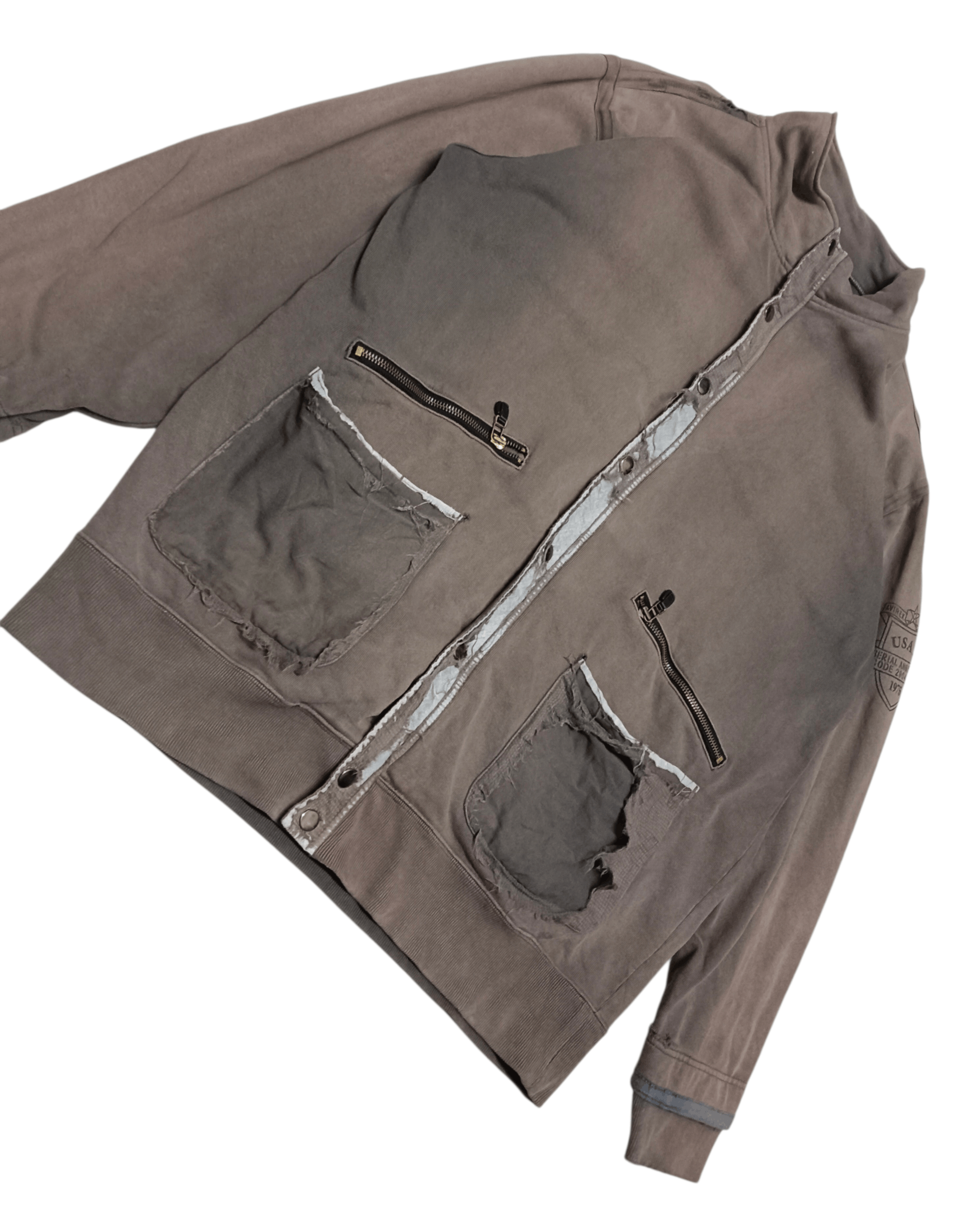 Avirex Rare Sunfaded Distressed Avirex USAF Varsity Jacket Size US XL / EU 56 / 4 - 3 Thumbnail
