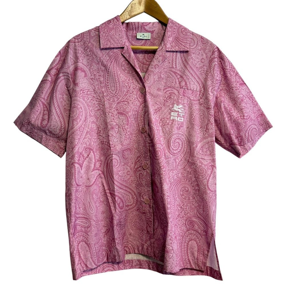 Other Etro Paisley Embroidered Open Collar Shirt Shirt Others Tops DUTY FREE for USA
