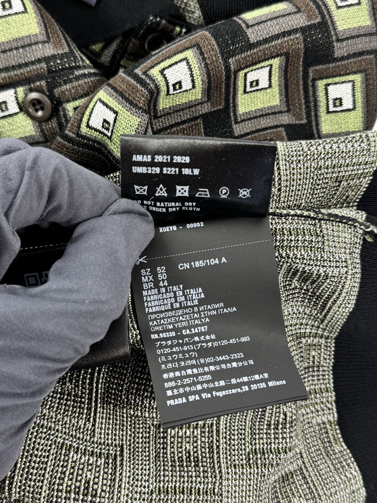 Prada PRADA KNIT POLO Size US L / EU 52-54 / 3 - 8 Thumbnail