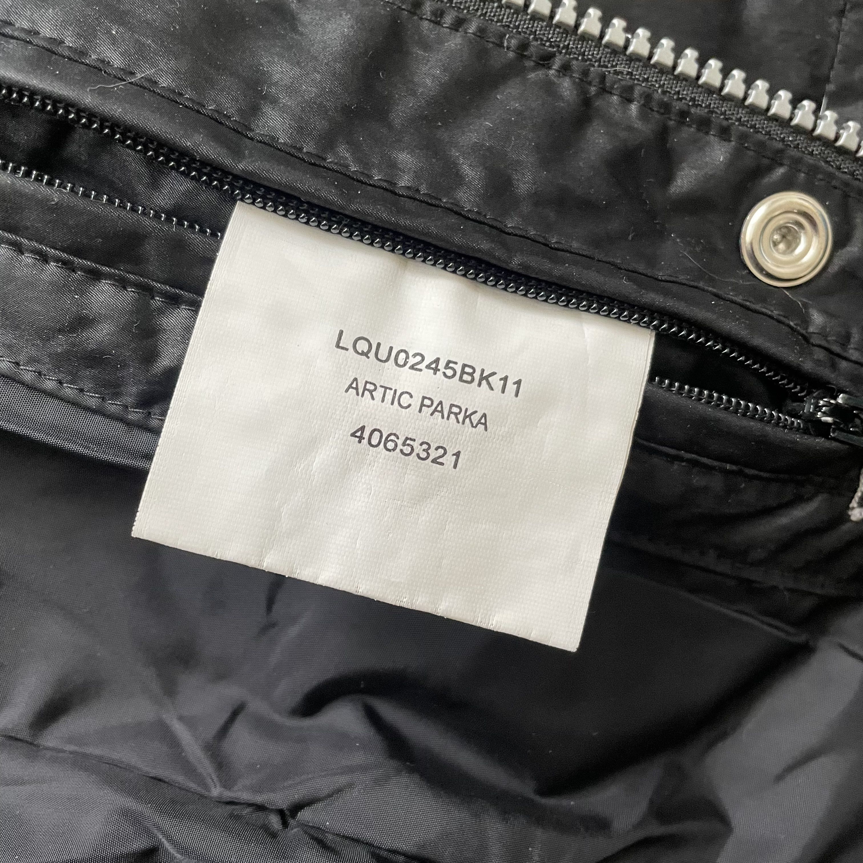 Barbour Barbour Arctic Parka Fibre Down Coat Wax EU 36 Black Size XS / US 0-2 / IT 36-38 - 7 Thumbnail