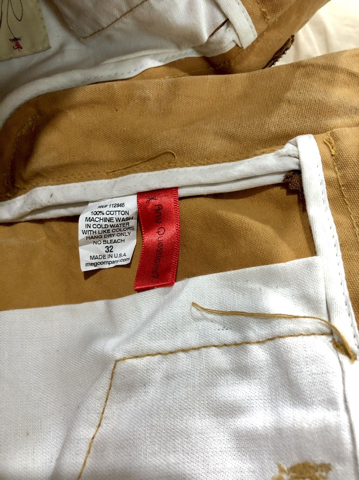 Monitaly Monitaly Heavy Canvas Cotton Hunting Pants Size US 33 - 11 Thumbnail